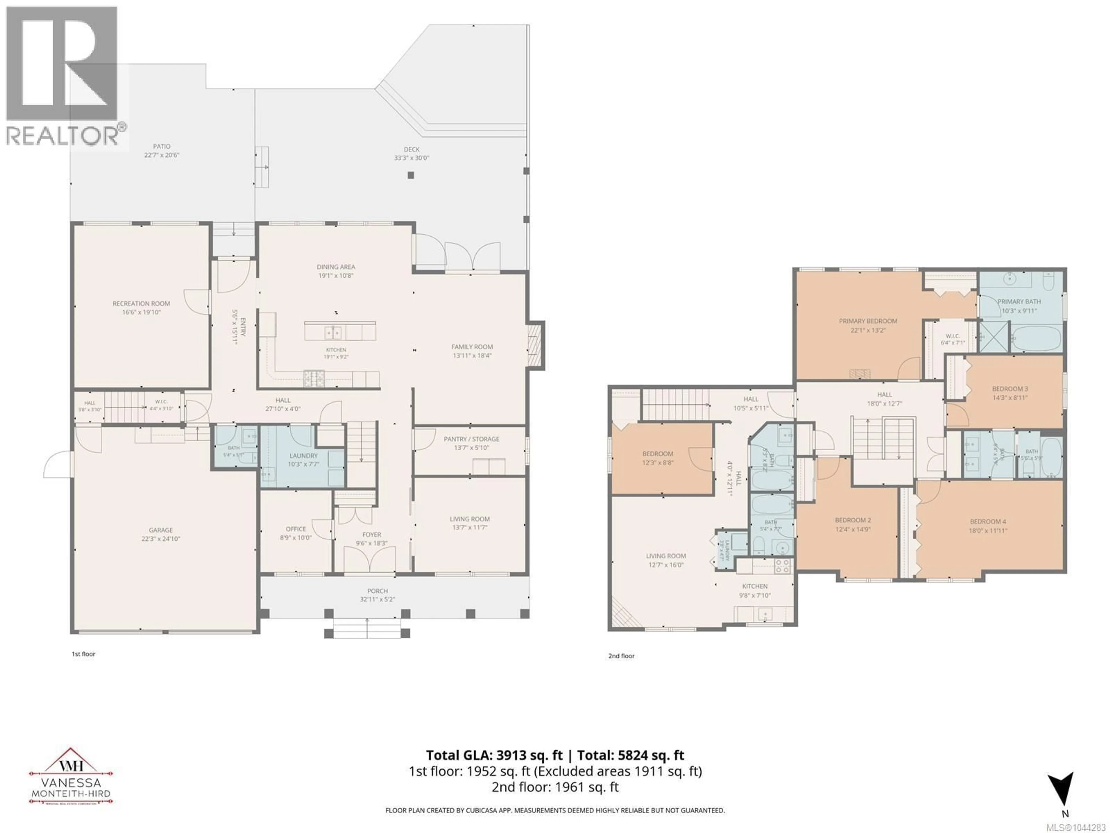 Floor plan for 538 EDGEWOOD DRIVE, Campbell River British Columbia V9W6S2