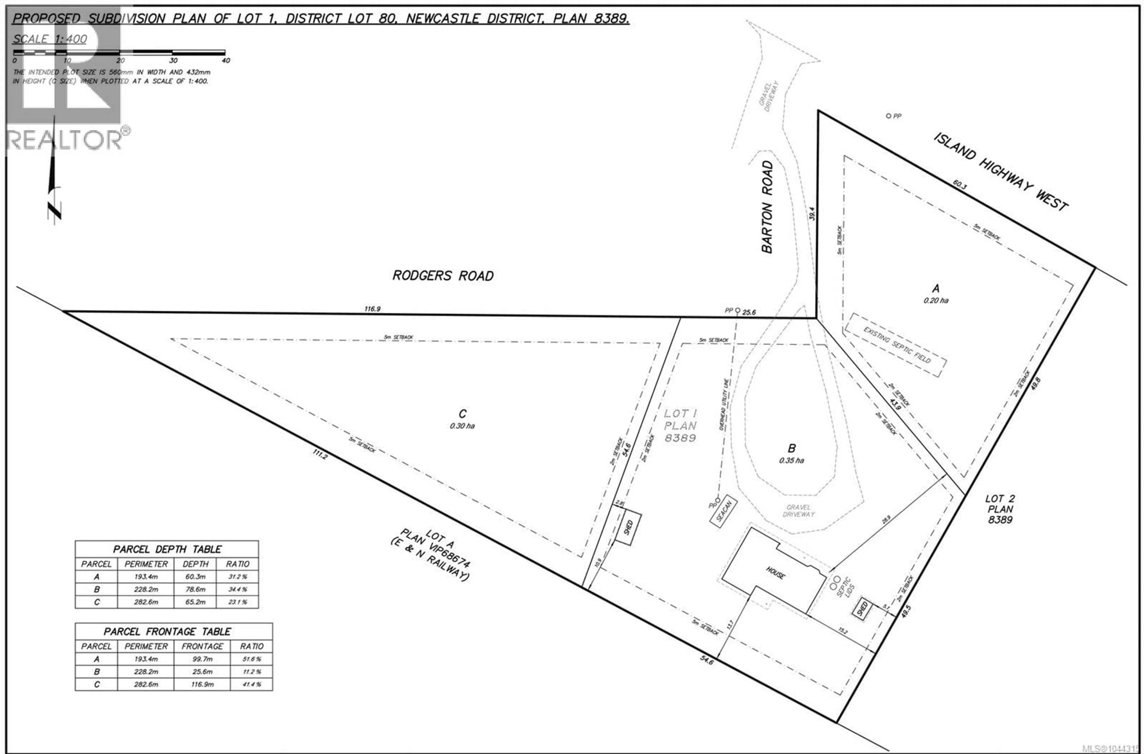 Floor plan for 4080 ISLAND HIGHWAY, Qualicum Beach British Columbia V9K2B1