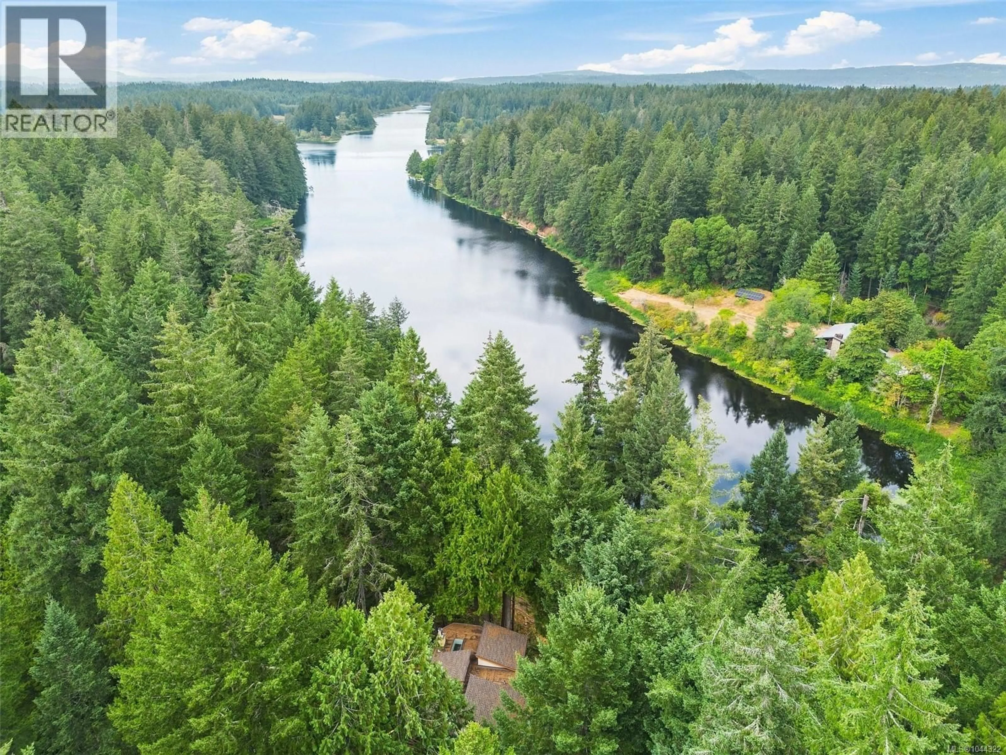 A pic from outside/outdoor area/front of a property/back of a property/a pic from drone, water/lake/river/ocean view for 3293 MCGUIRE WAY, Ladysmith British Columbia V9G1C4