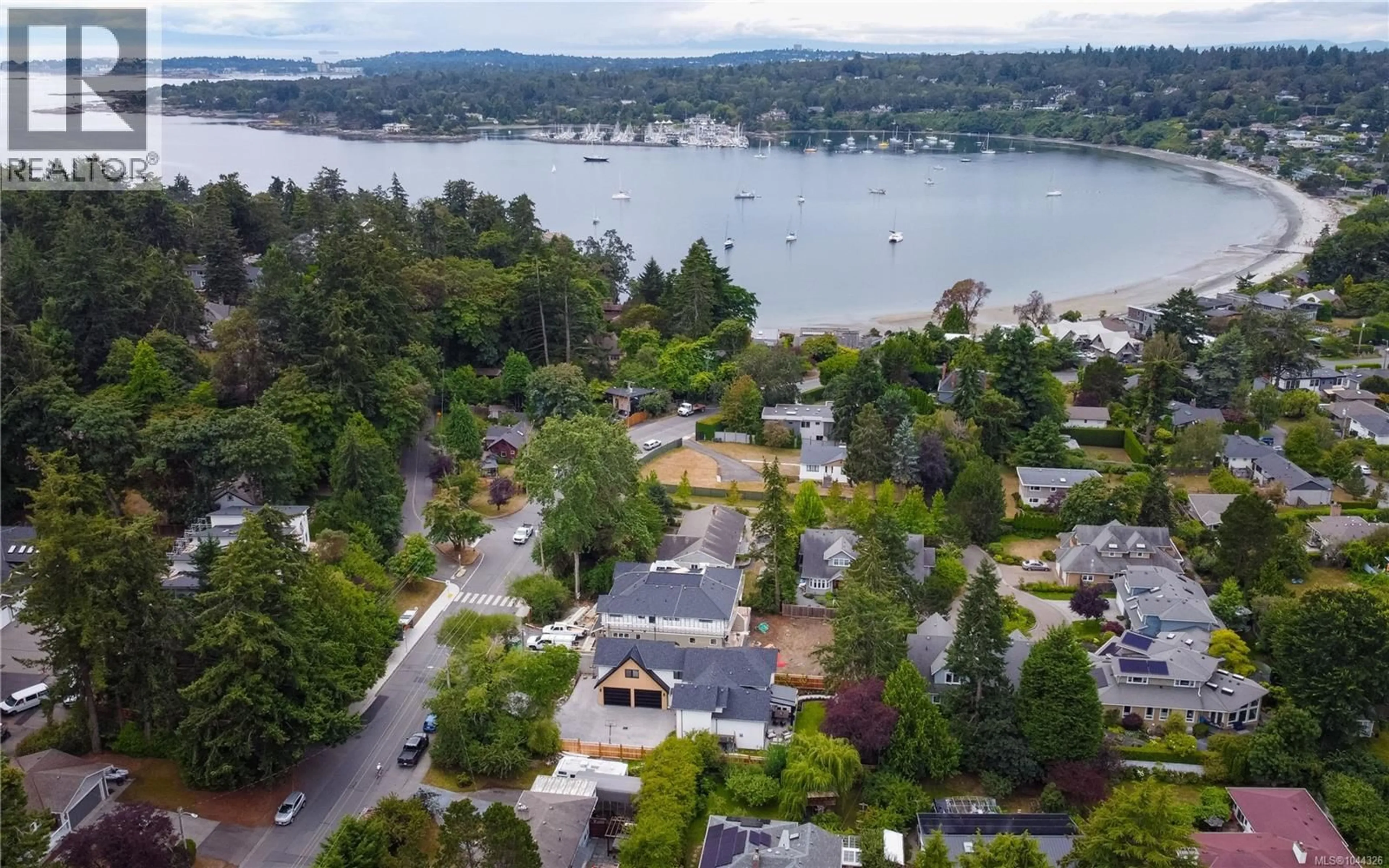 A pic from outside/outdoor area/front of a property/back of a property/a pic from drone, water/lake/river/ocean view for A - 3942 TELEGRAPH BAY ROAD, Saanich British Columbia V8N4H7