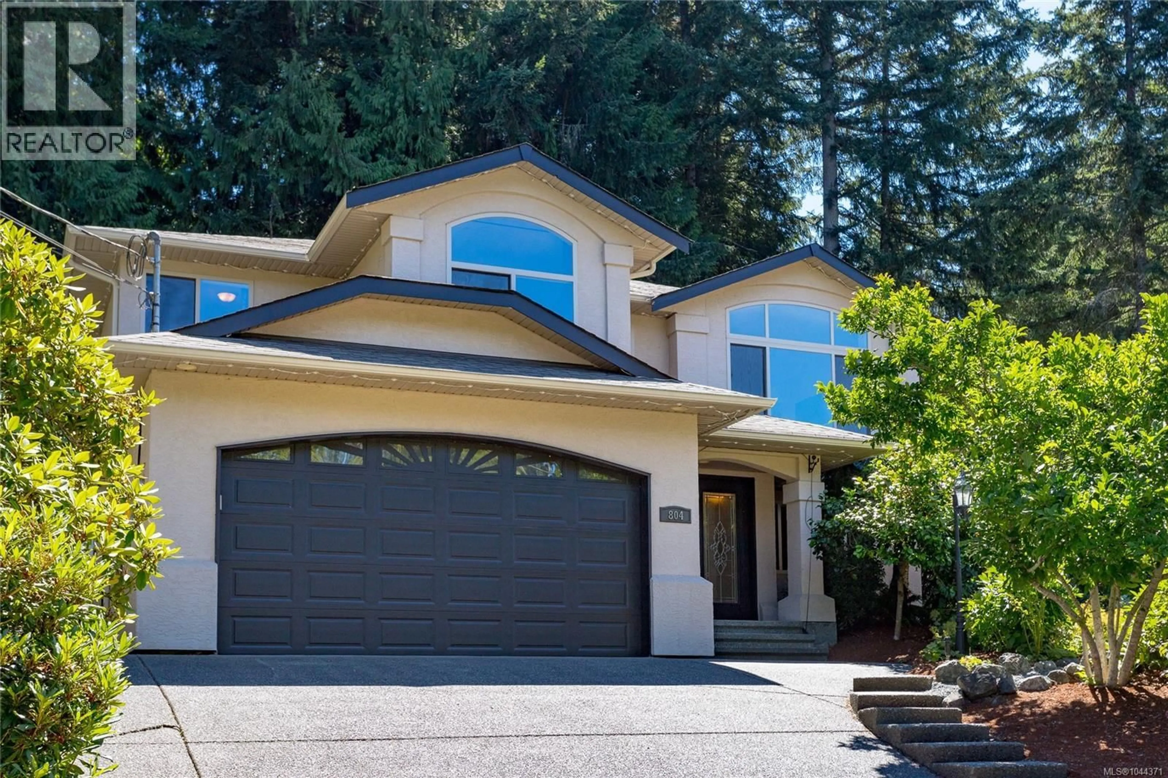 Home with vinyl exterior material, street for 804 BUCKTAIL ROAD, Mill Bay British Columbia V8H1H5