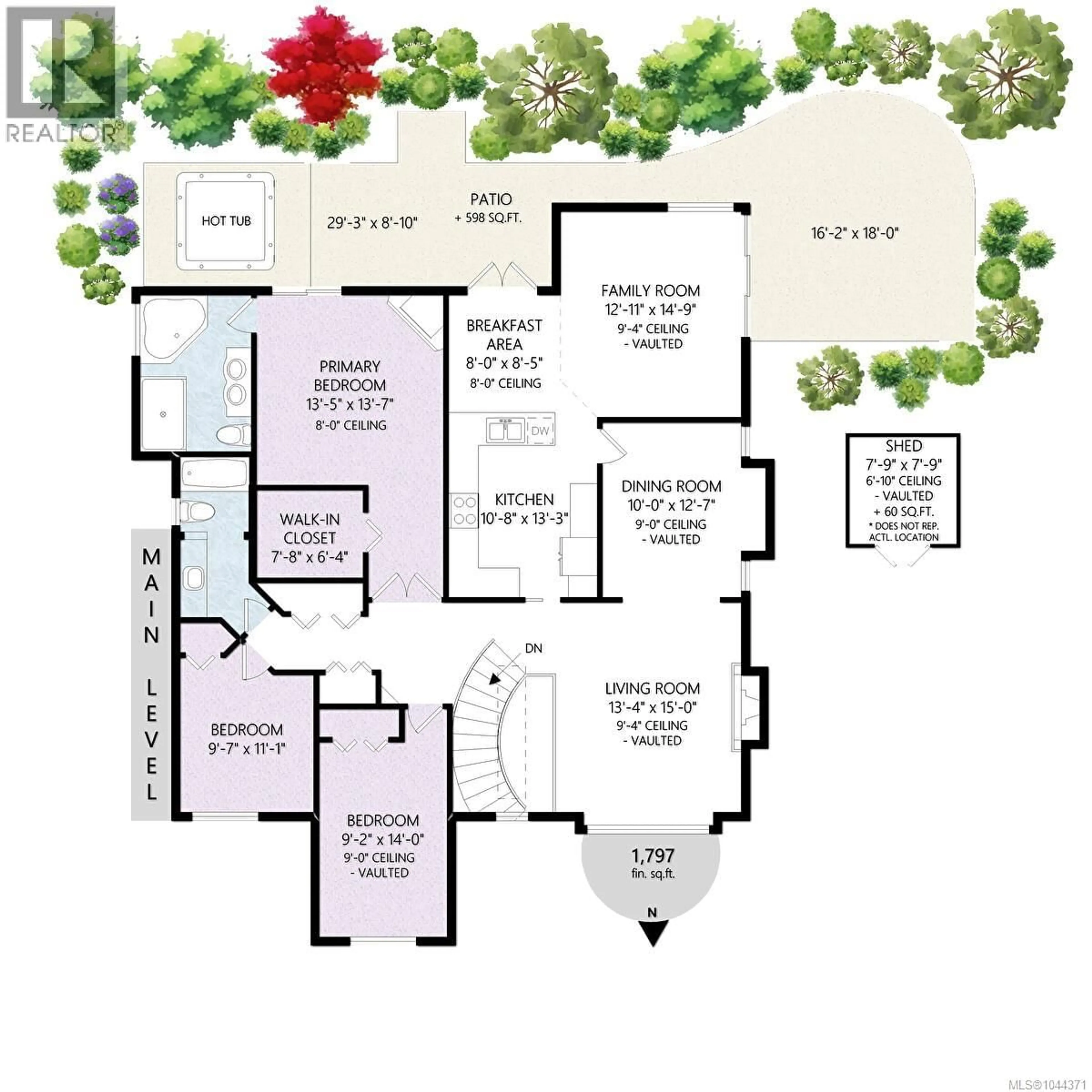 Floor plan for 804 BUCKTAIL ROAD, Mill Bay British Columbia V8H1H5