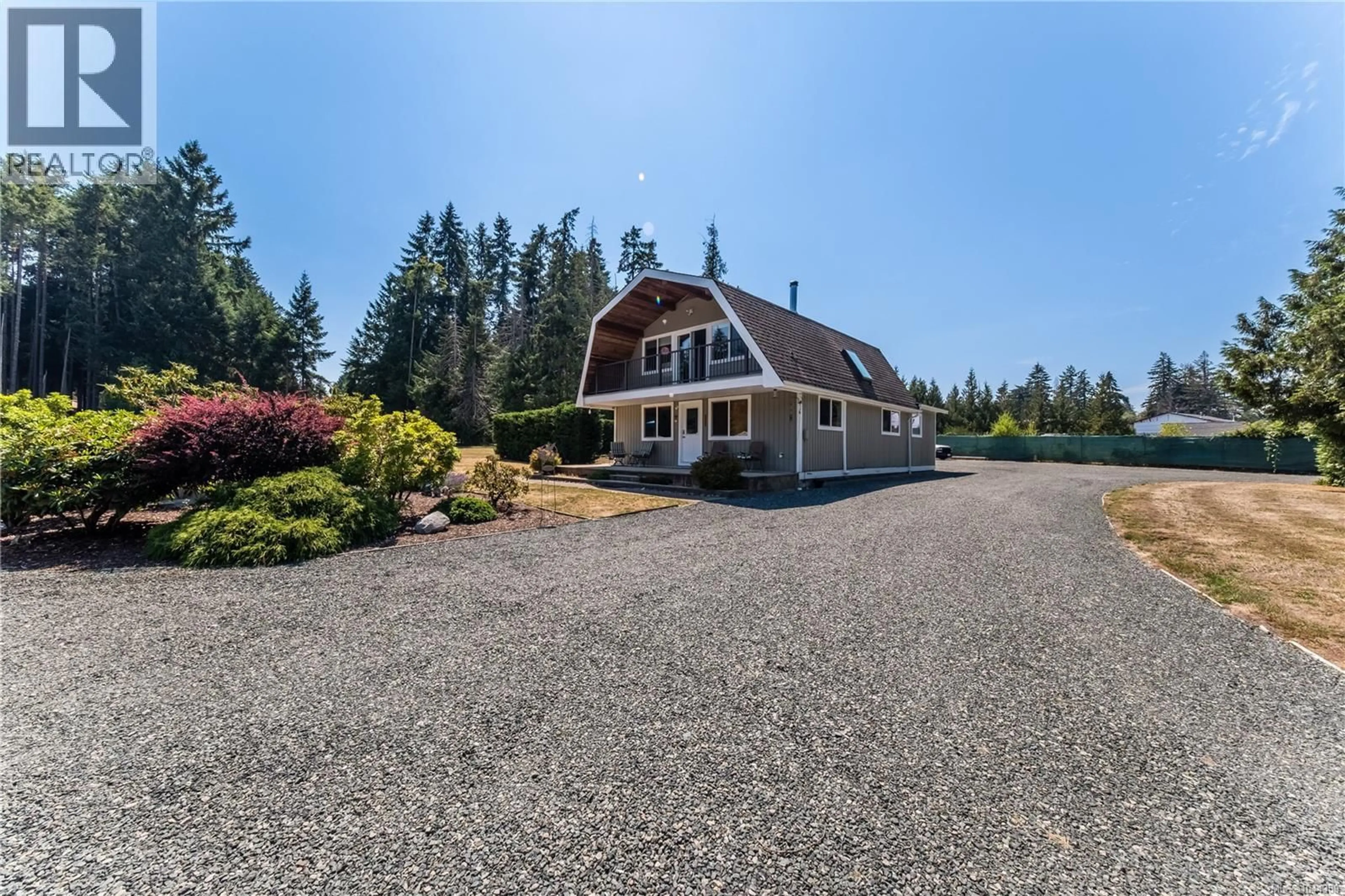 A pic from outside/outdoor area/front of a property/back of a property/a pic from drone, unknown for 1154 SMITHERS ROAD, Errington British Columbia V9P2C1