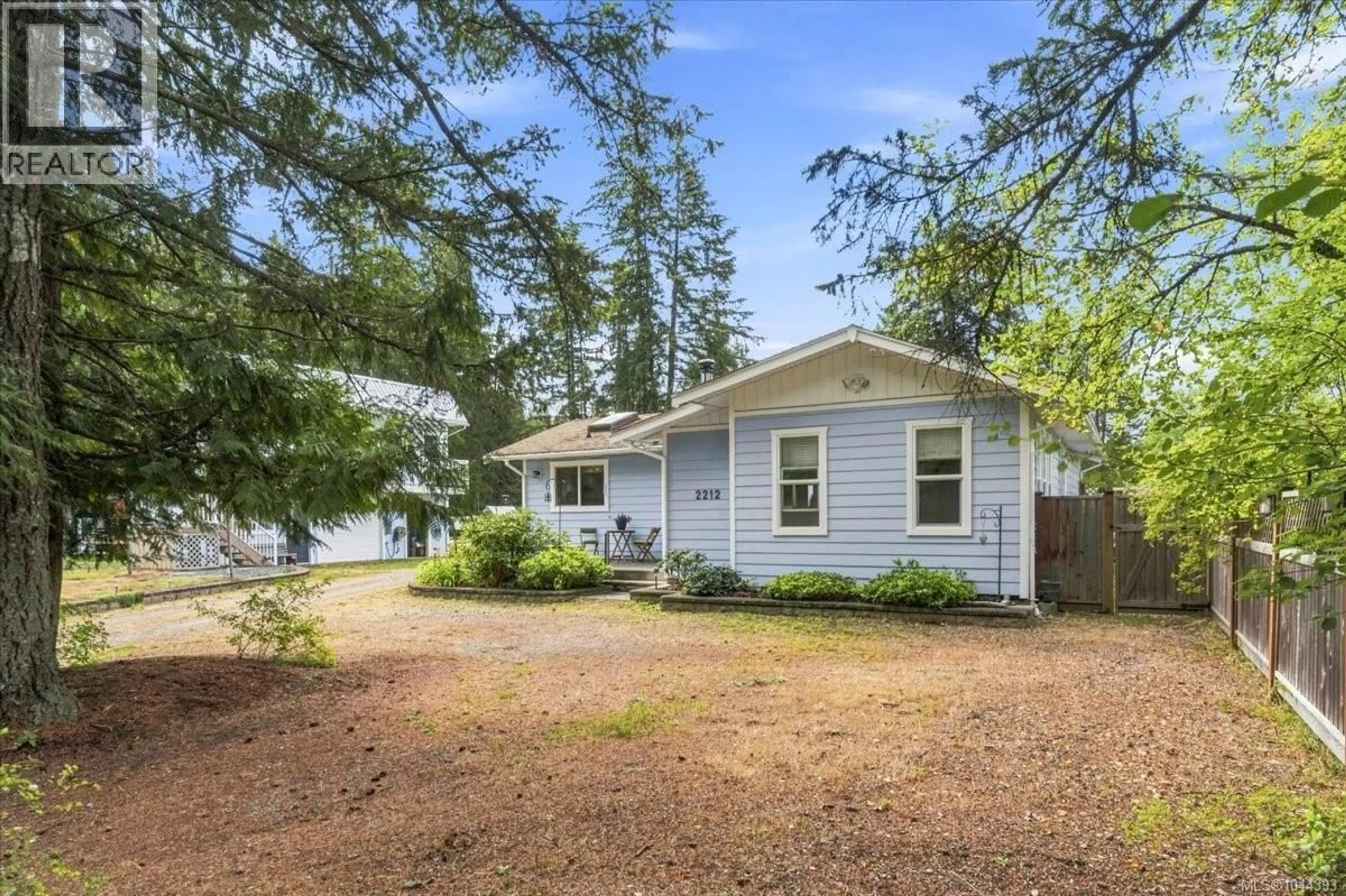 Home with vinyl exterior material, street for 2212 BURGOYNE ROAD, Coombs British Columbia V0R1M0