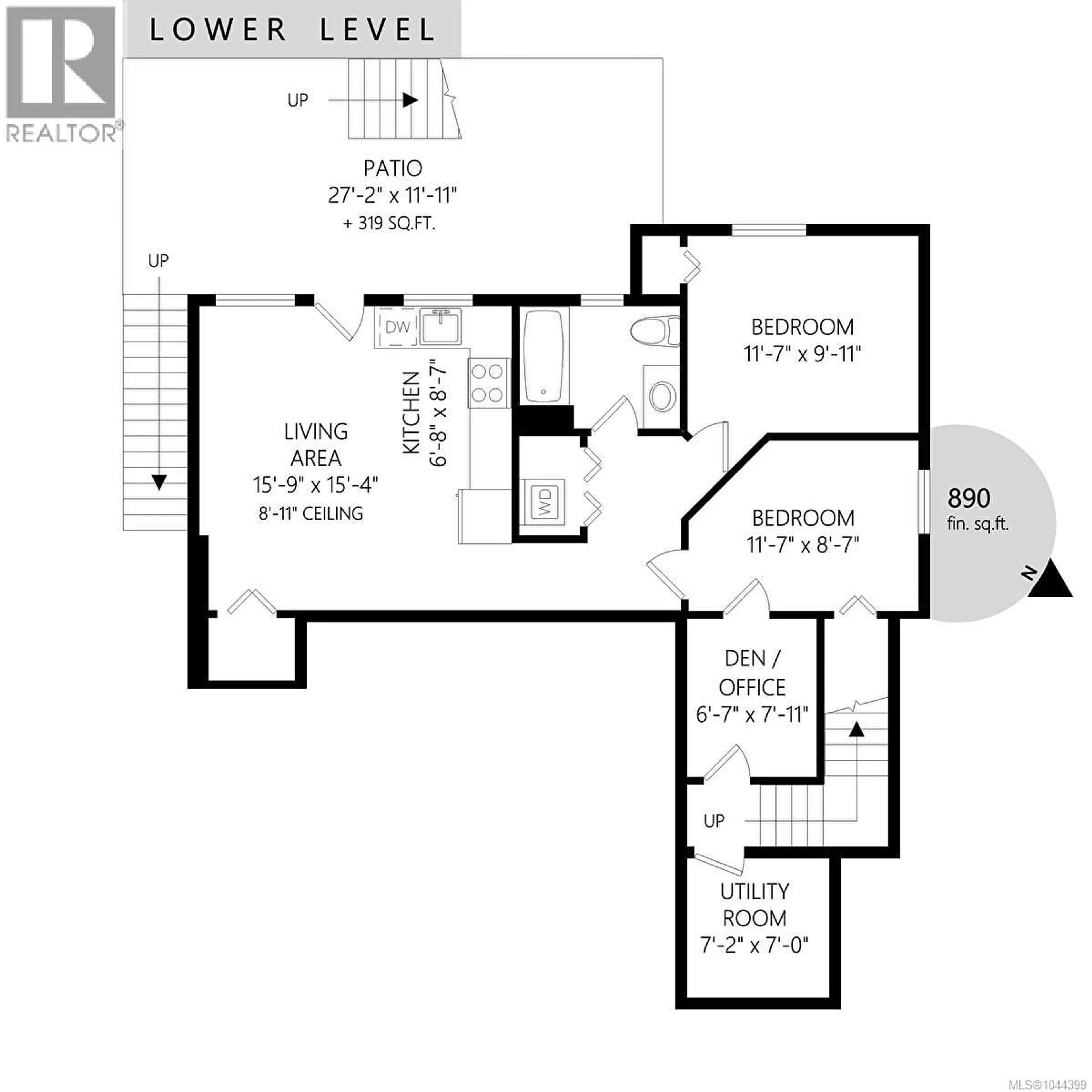 Floor plan for 3568 HONEYCRISP AVENUE, Langford British Columbia V9C0N5