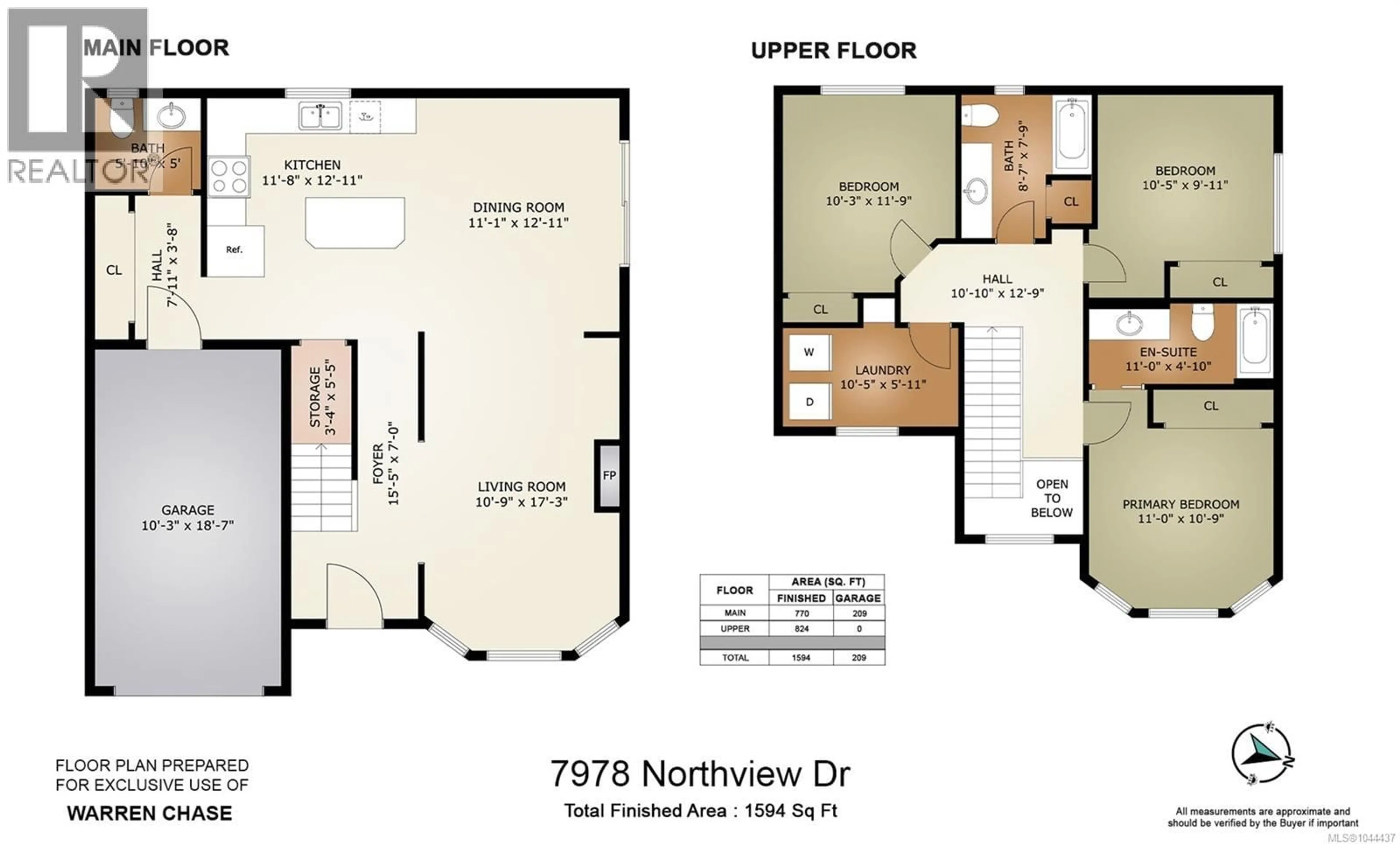 Floor plan for 7978 NORTHVIEW DRIVE, Crofton British Columbia V0R1R0
