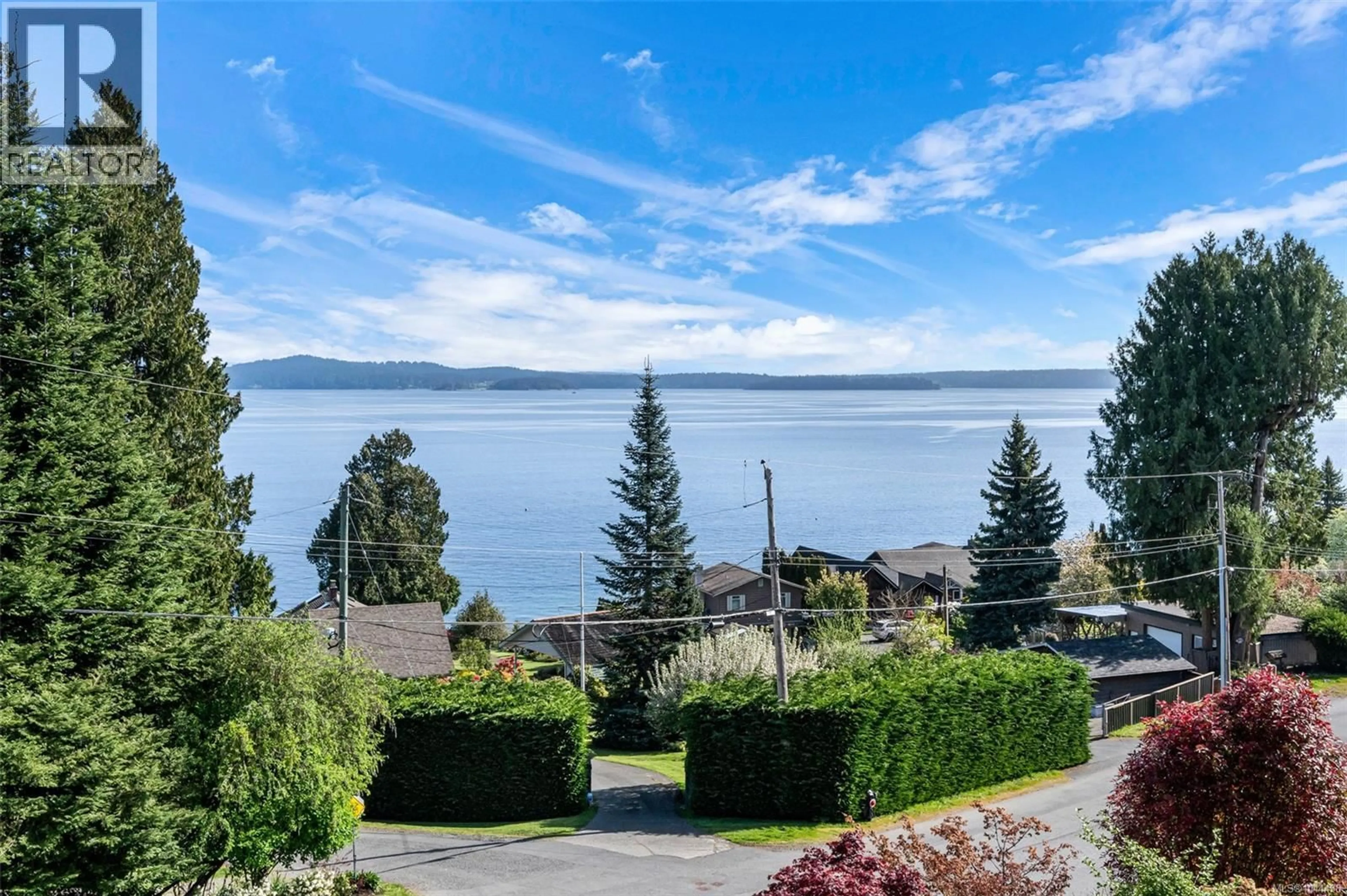 A pic from outside/outdoor area/front of a property/back of a property/a pic from drone, water/lake/river/ocean view for 3315 DOGWOOD ROAD, Chemainus British Columbia V0R1K2