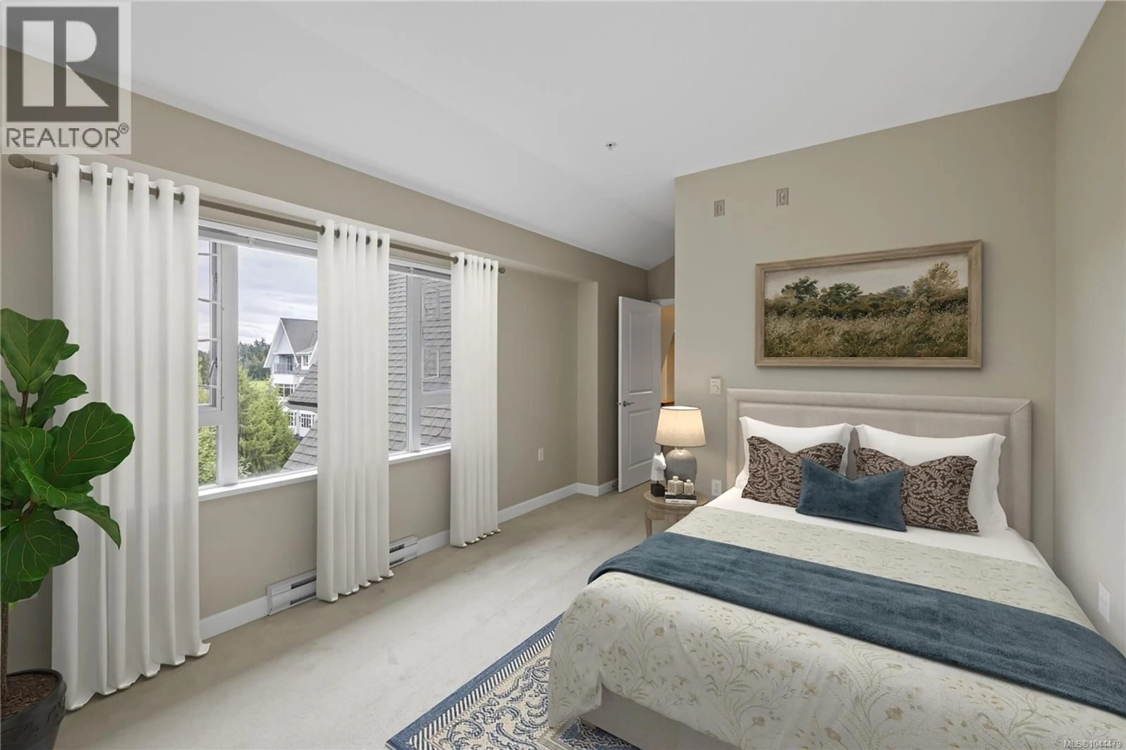 Bedroom with bed, unknown for 433 - 650 BERWICK ROAD NORTH, Qualicum Beach British Columbia V9K2T8