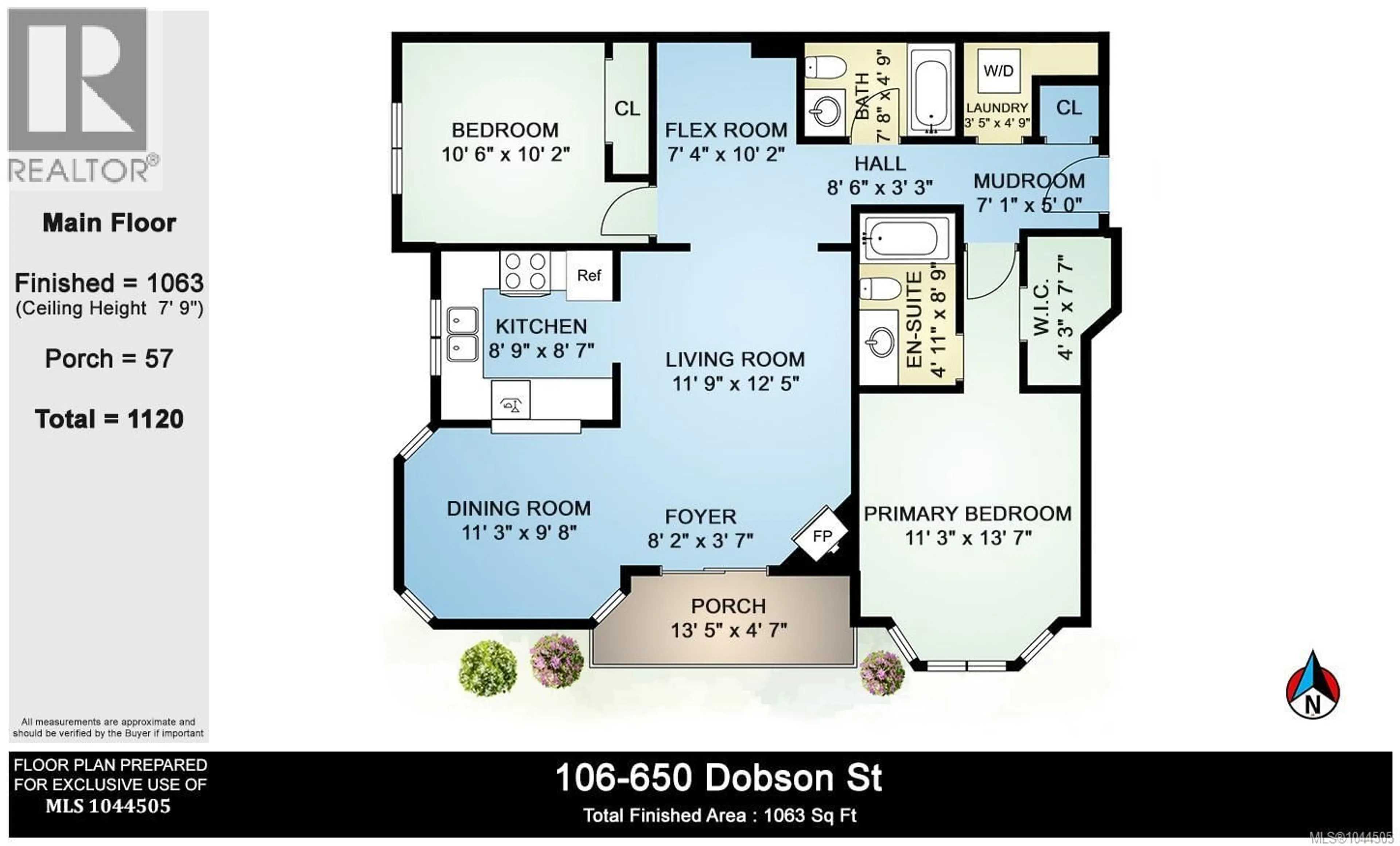 Floor plan for 106 - 650 DOBSON ROAD, Duncan British Columbia V9L2L7