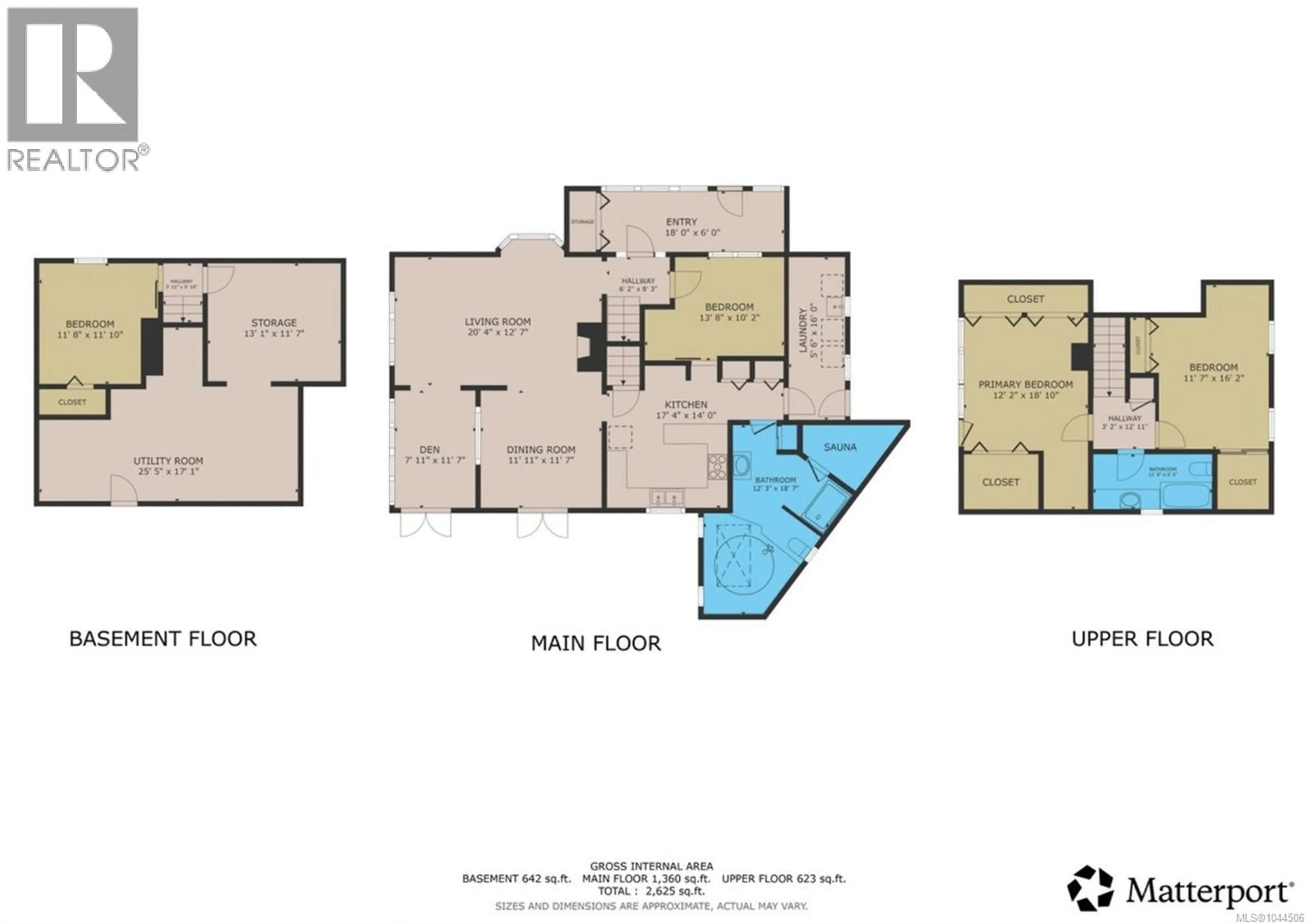 Floor plan for 1719 CENTENNIAL AVENUE EAST, Comox British Columbia V9M2W3