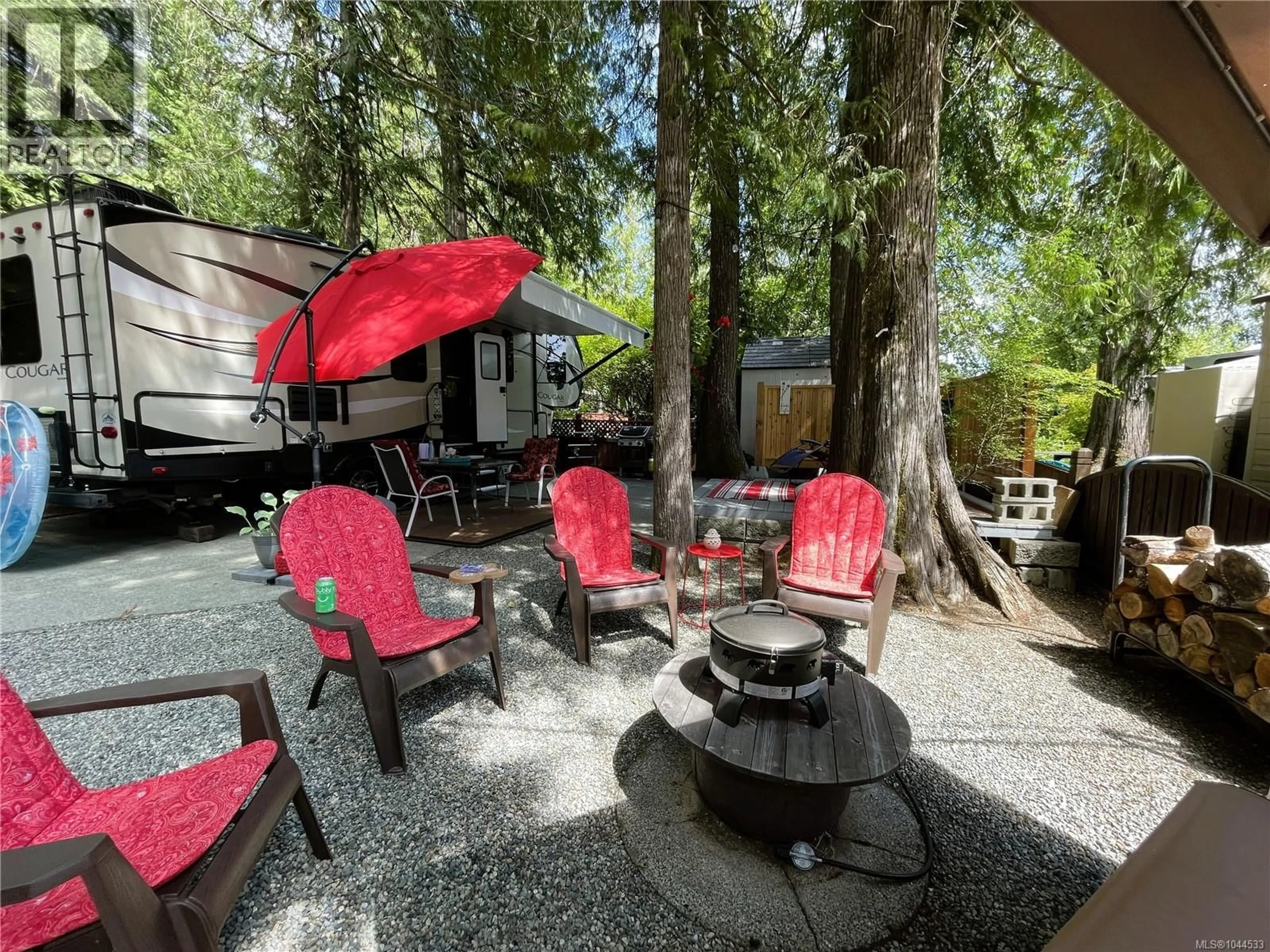 Patio, forest/trees view for A-6 - 10324 LAKESHORE ROAD, Port Alberni British Columbia V9Y8Z6