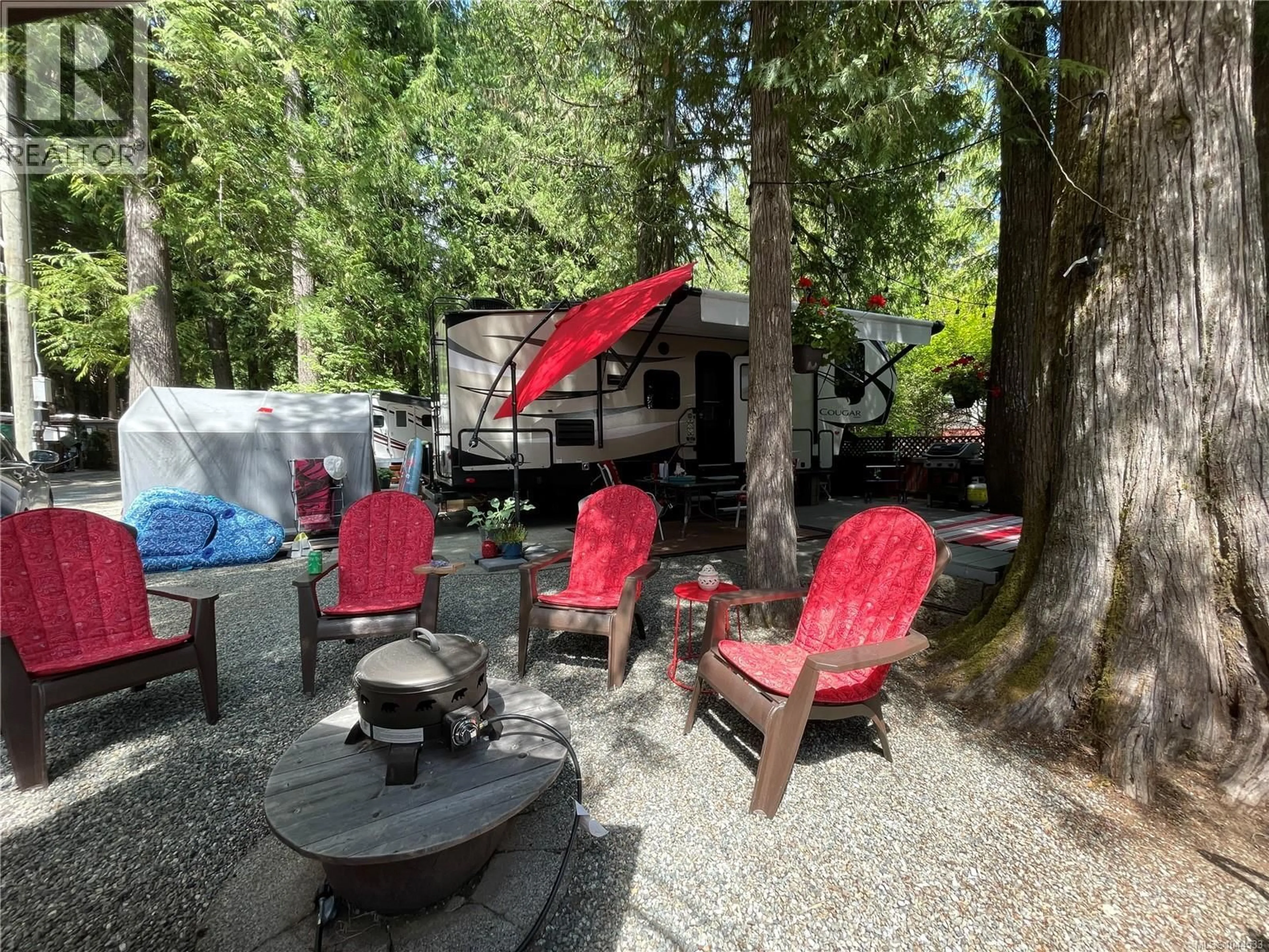 Patio, forest/trees view for A-6 - 10324 LAKESHORE ROAD, Port Alberni British Columbia V9Y8Z6