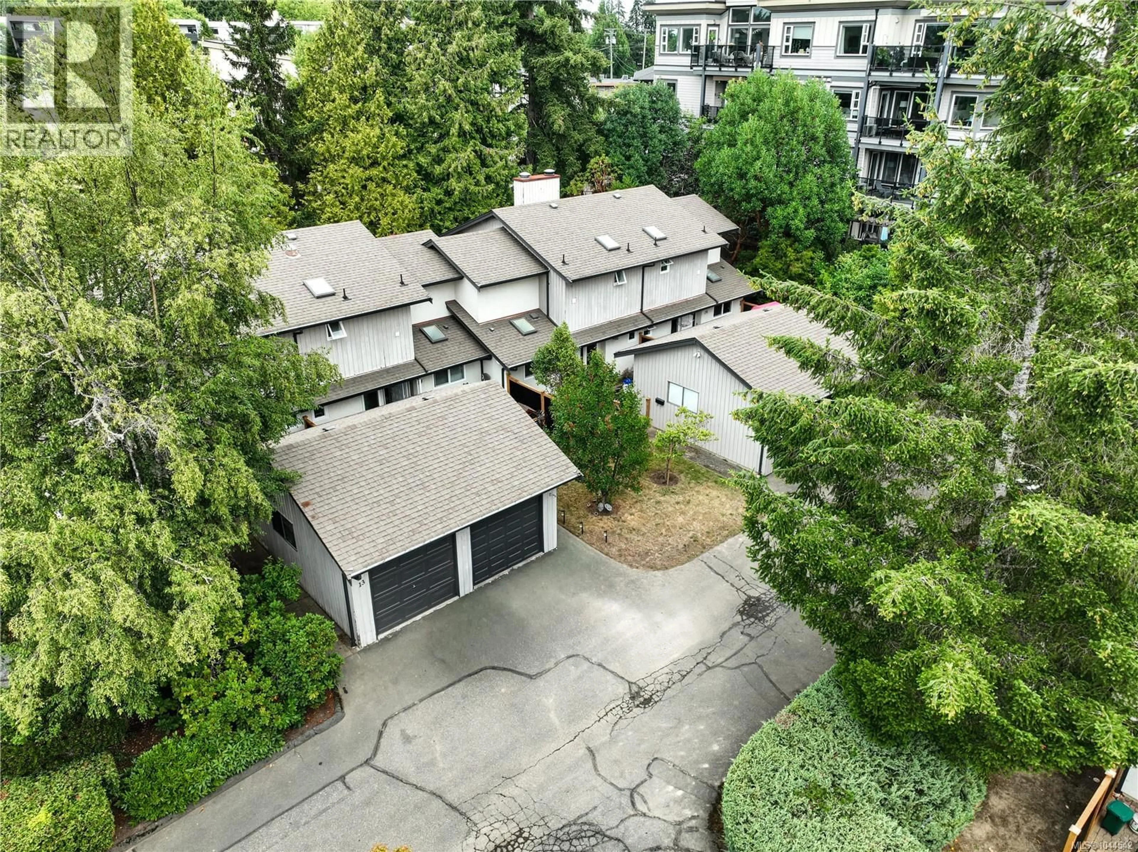 A pic from outside/outdoor area/front of a property/back of a property/a pic from drone, city buildings view from balcony for 14 - 1184 CLARKE ROAD, Central Saanich British Columbia V8M1K3