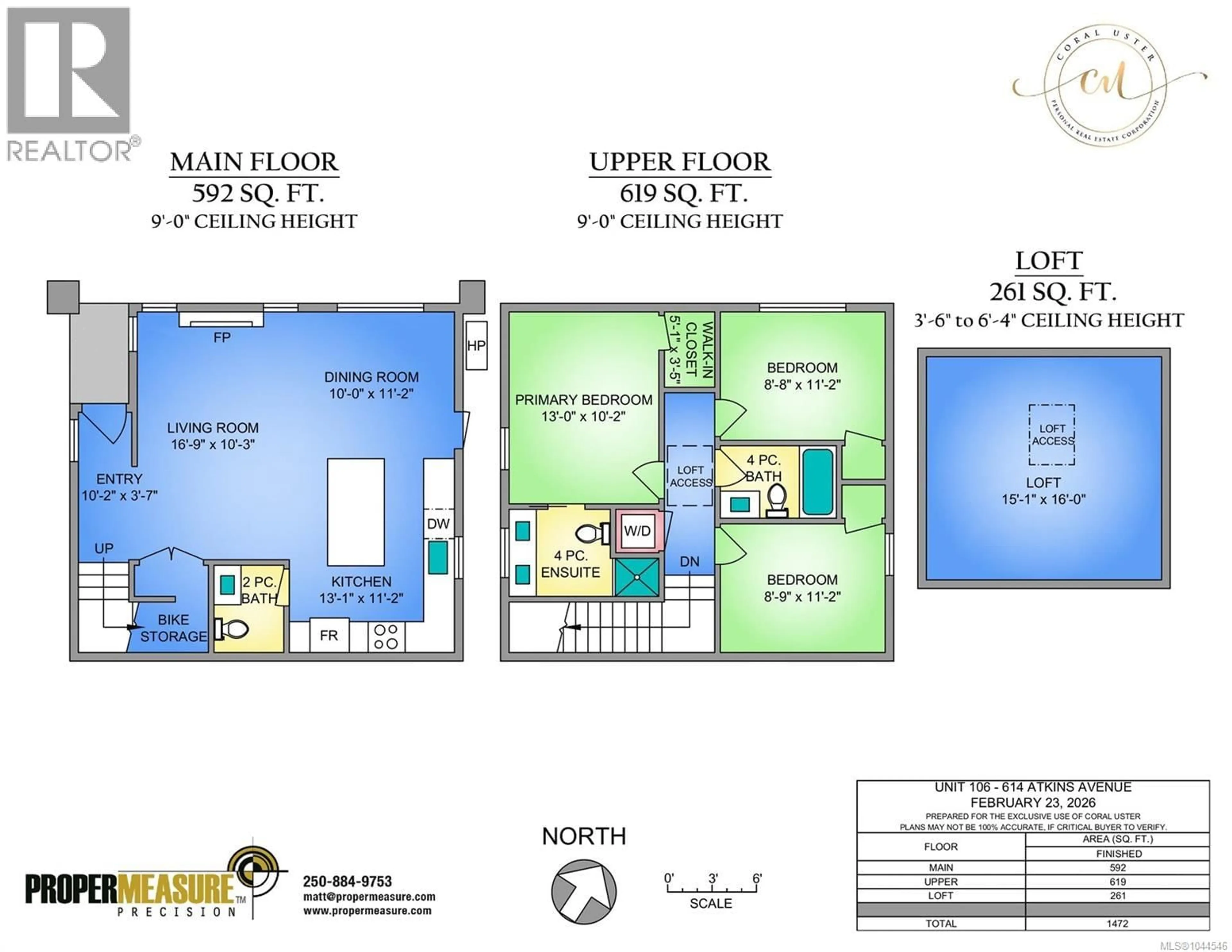 Floor plan for 106 - 614 ATKINS AVENUE, Langford British Columbia V9B3A3
