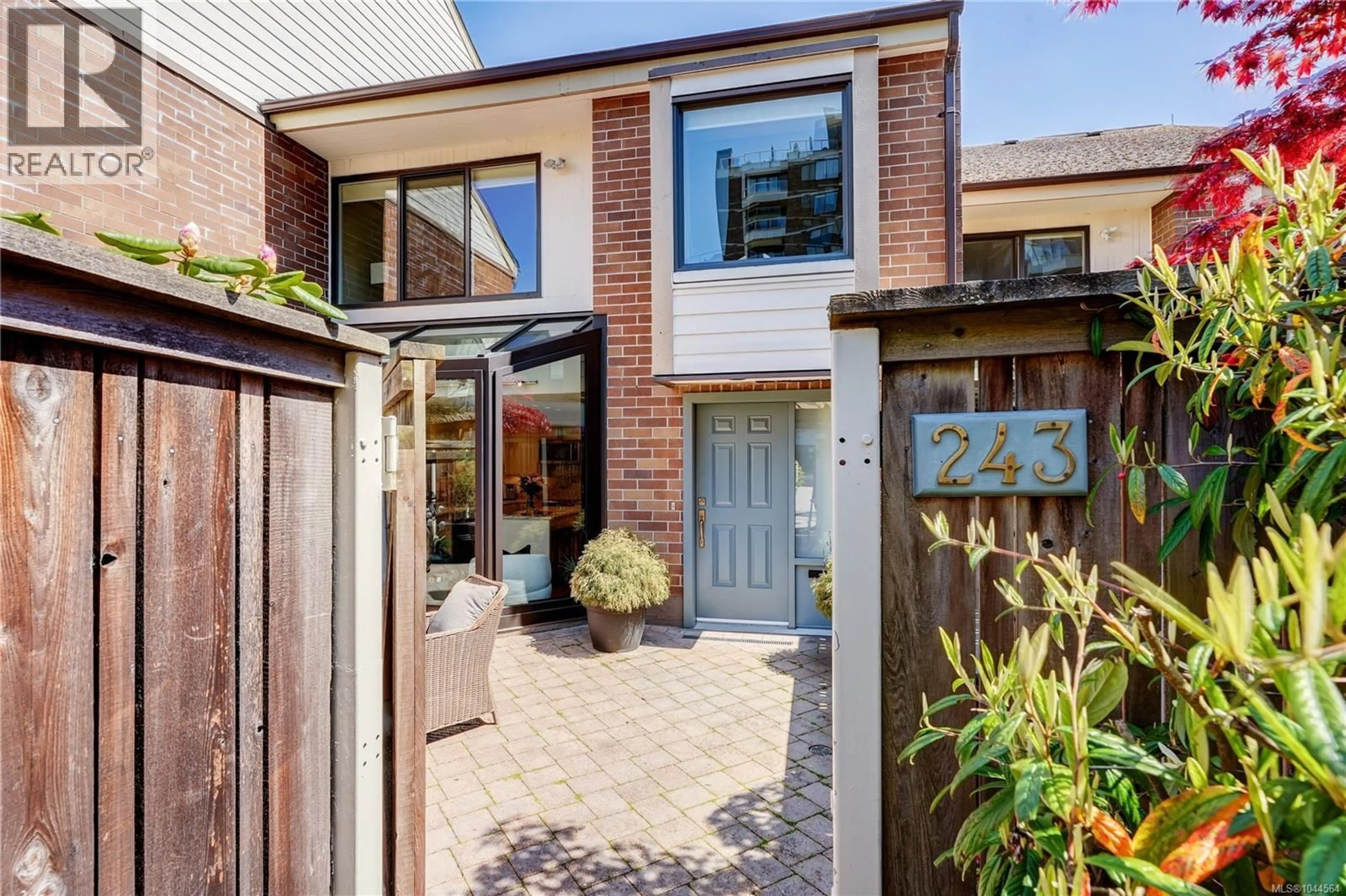 Home with brick exterior material, street for 243 BELLEVILLE STREET, Victoria British Columbia V8V1X1