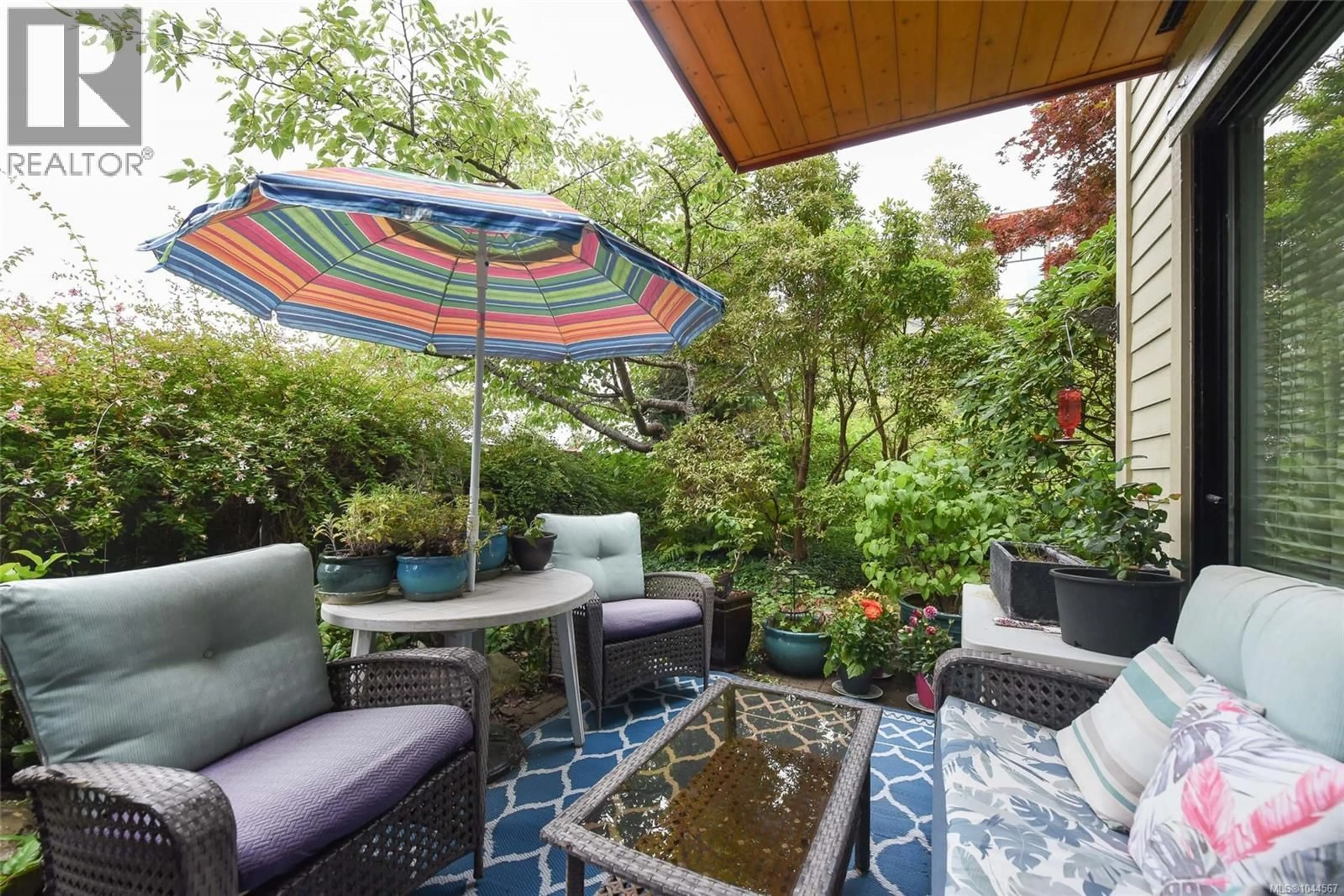 Patio, water/lake/river/ocean view for 114 - 2300 MANSFIELD DRIVE, Courtenay British Columbia V9N3S3