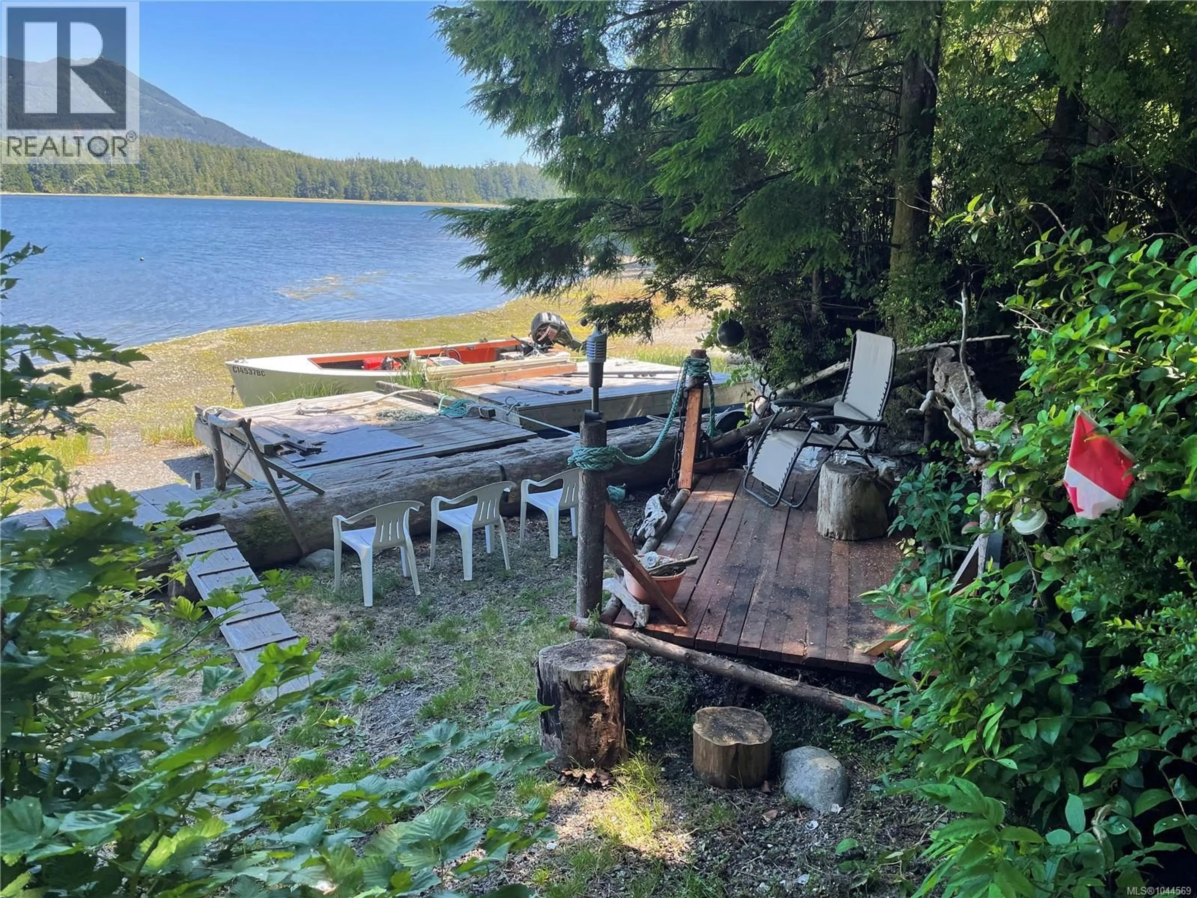 Patio, water/lake/river/ocean view for Lot 5 KVARNO ISLAND, Ucluelet British Columbia V0R3A0