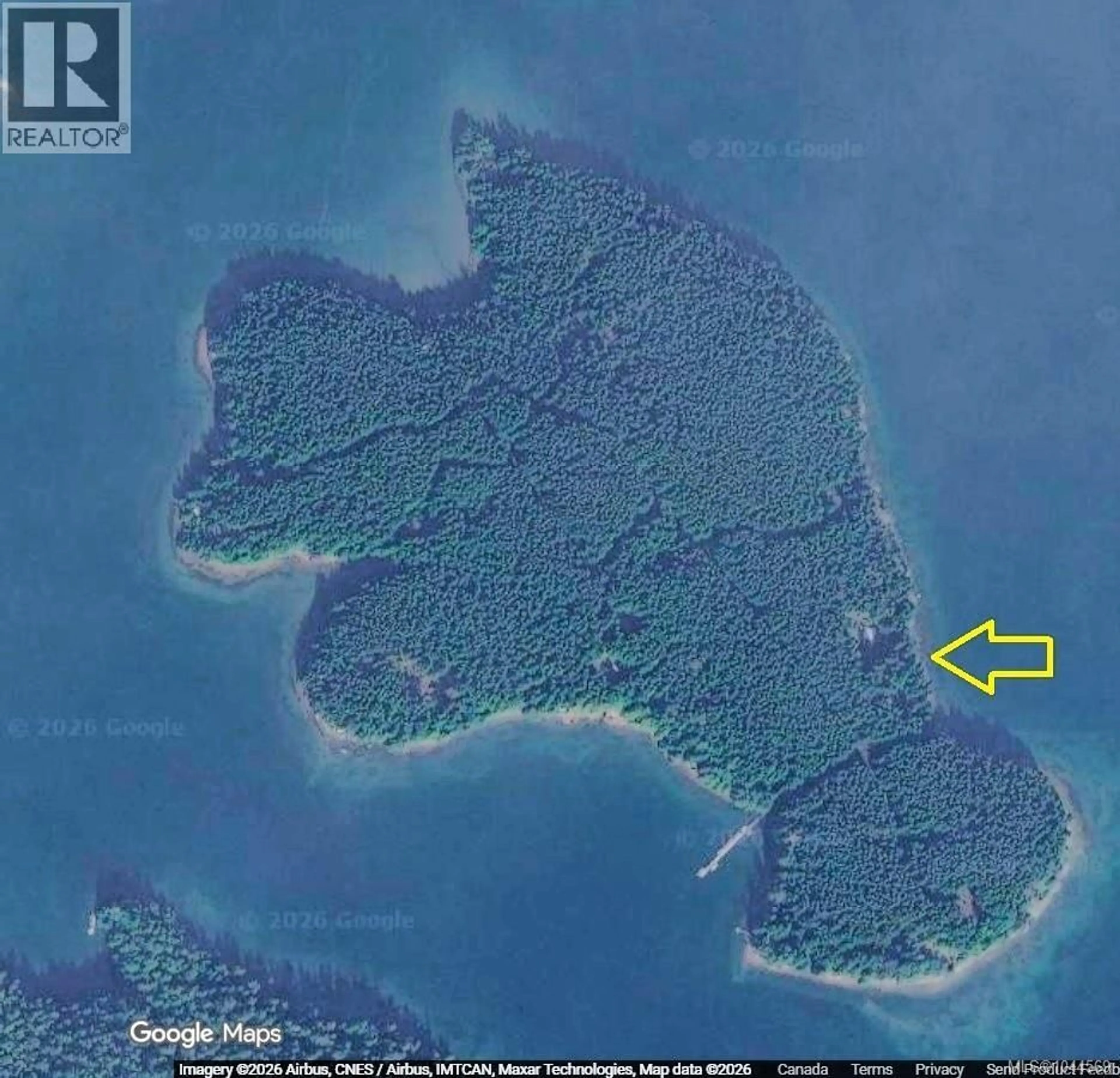 Picture of a map for Lot 5 KVARNO ISLAND, Ucluelet British Columbia V0R3A0