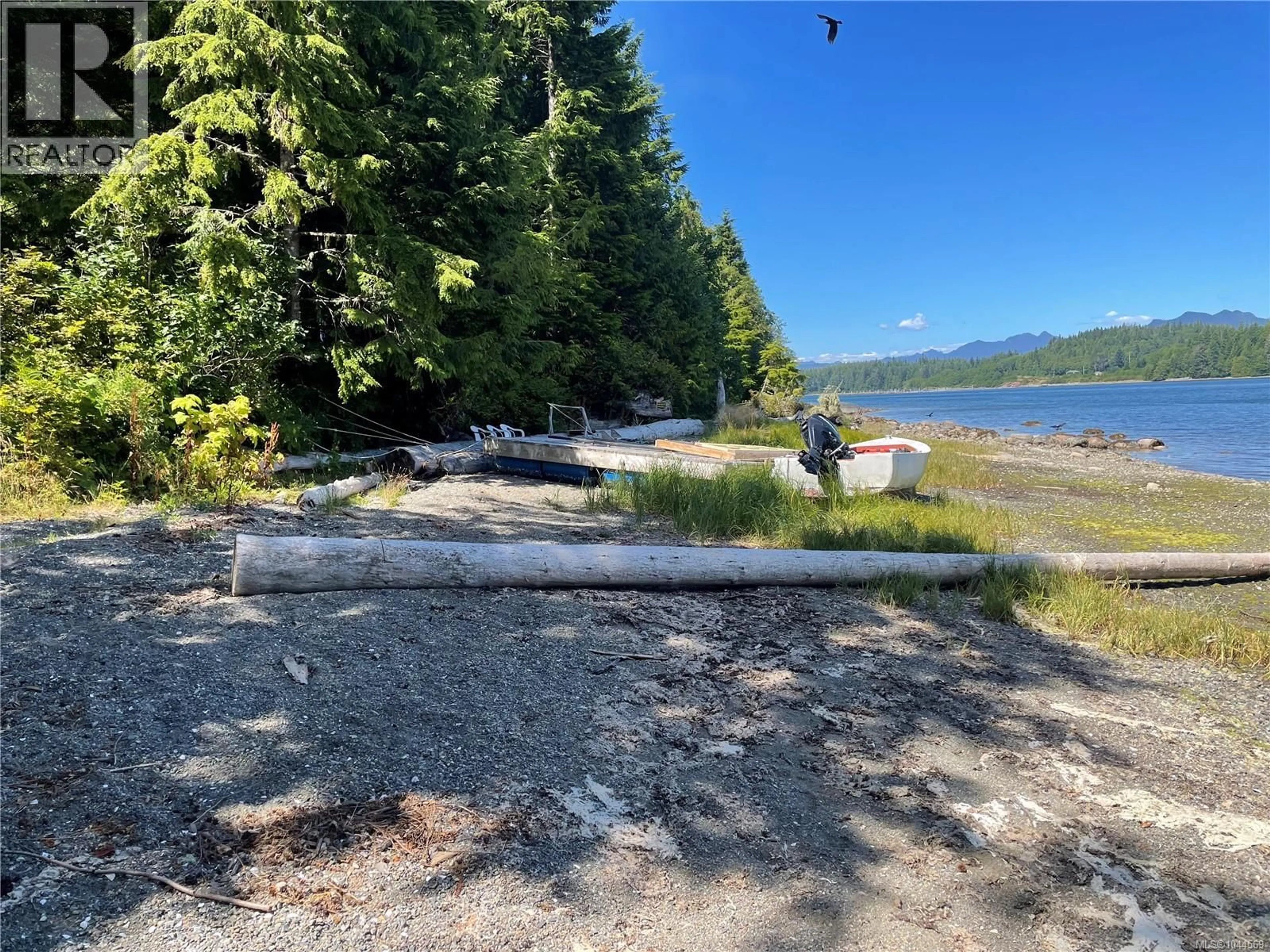 A pic from outside/outdoor area/front of a property/back of a property/a pic from drone, water/lake/river/ocean view for Lot 5 KVARNO ISLAND, Ucluelet British Columbia V0R3A0