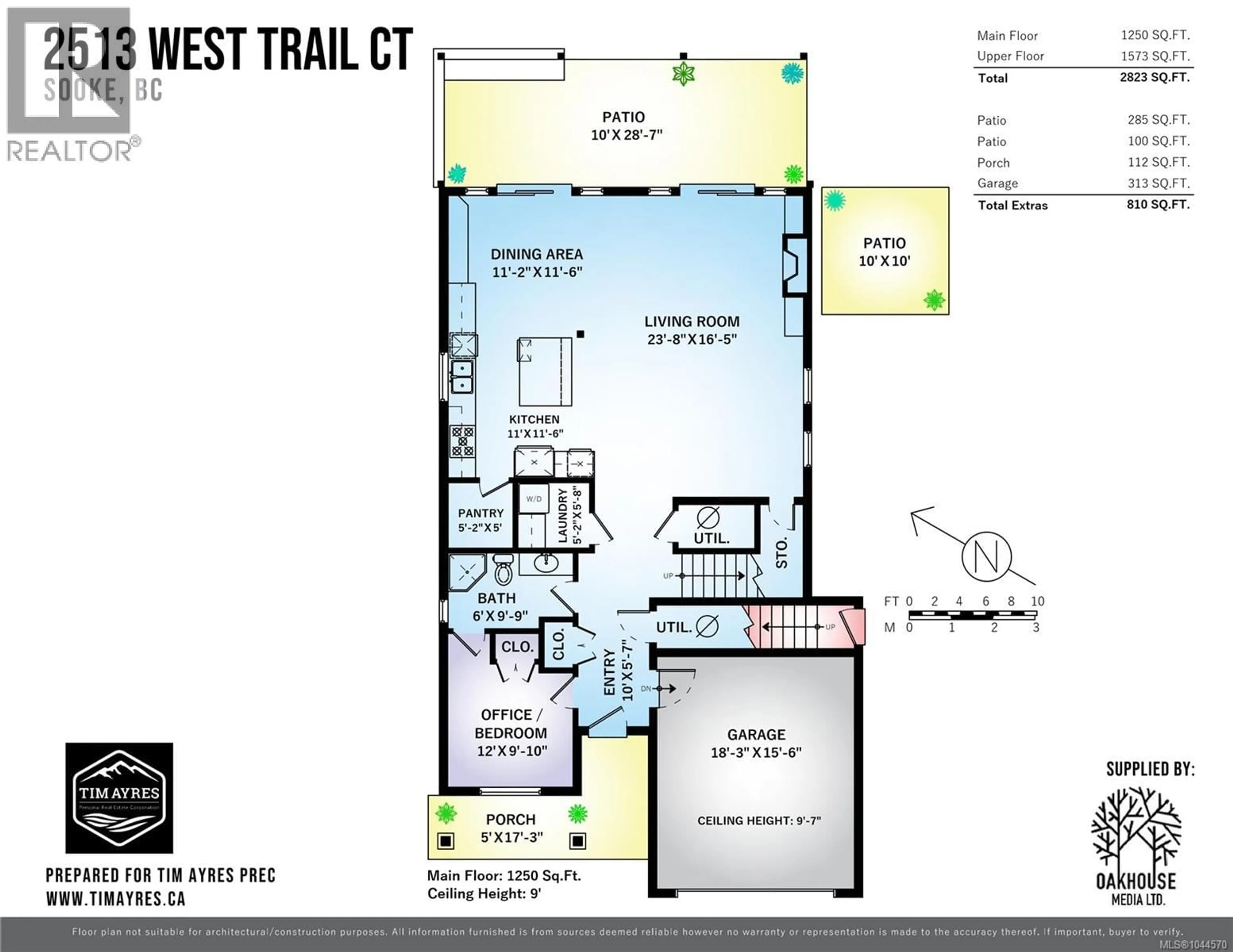Floor plan for 2513 WEST TRAIL COURT, Sooke British Columbia V9Z1P3