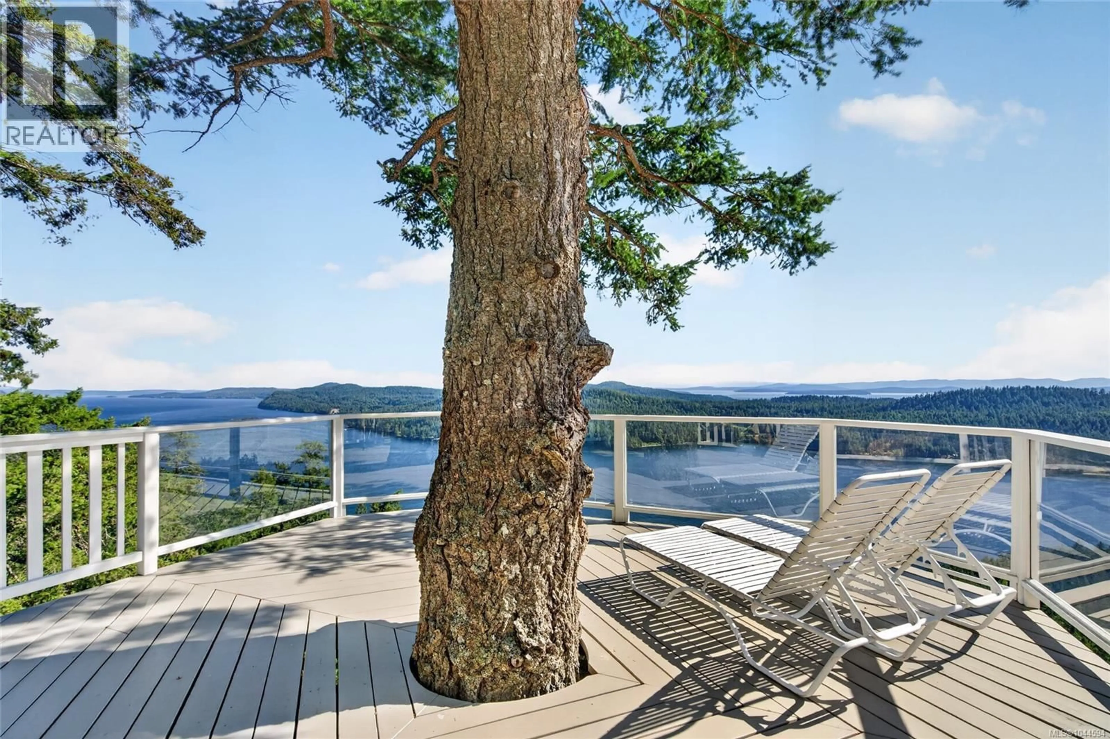 Patio, water/lake/river/ocean view for 455 HECK HILL ROAD, Mayne Island British Columbia V0N2J2