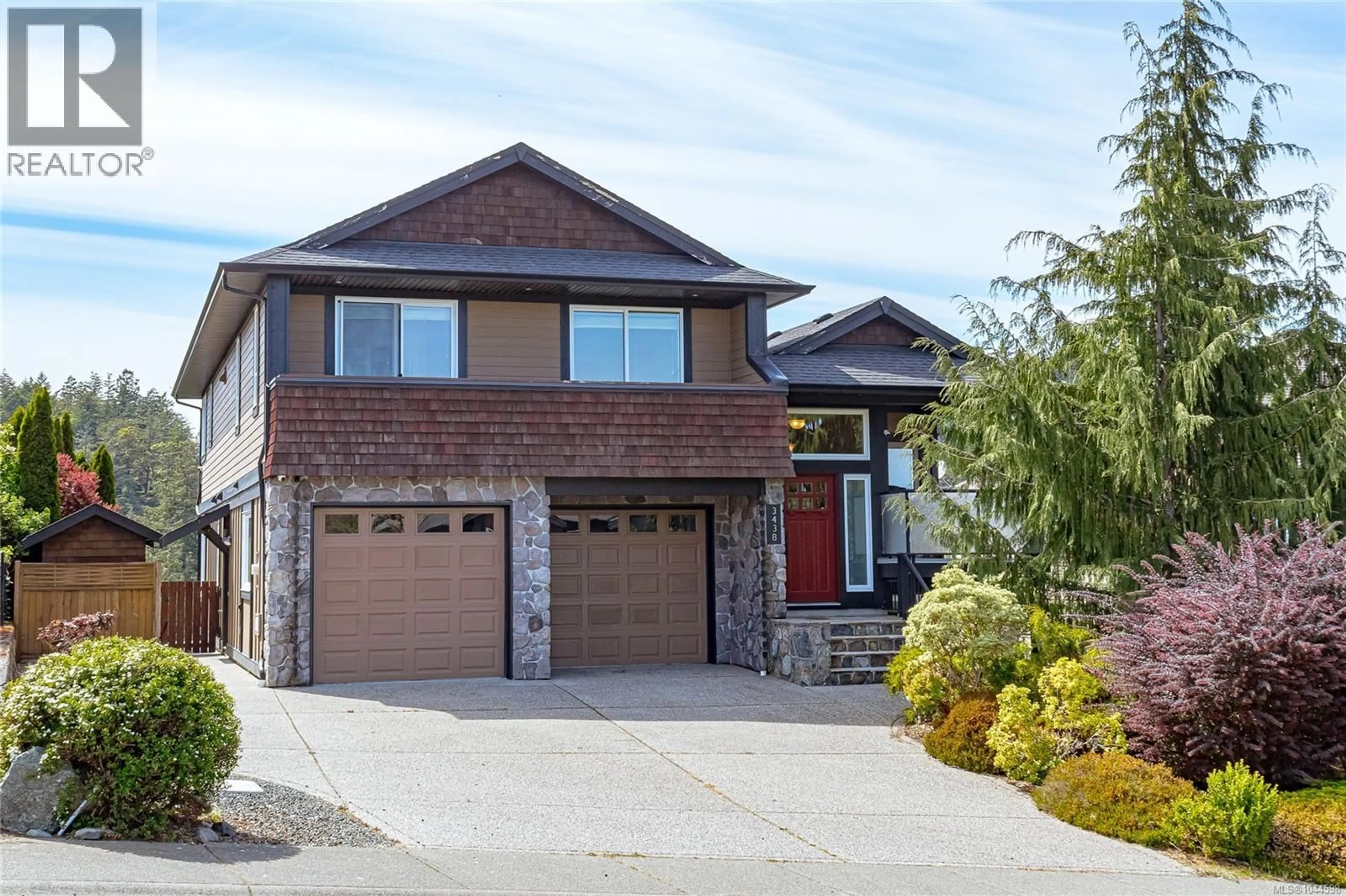 Home with brick exterior material, street for 3438 MARY ANNE CRESCENT, Colwood British Columbia V9C4K4