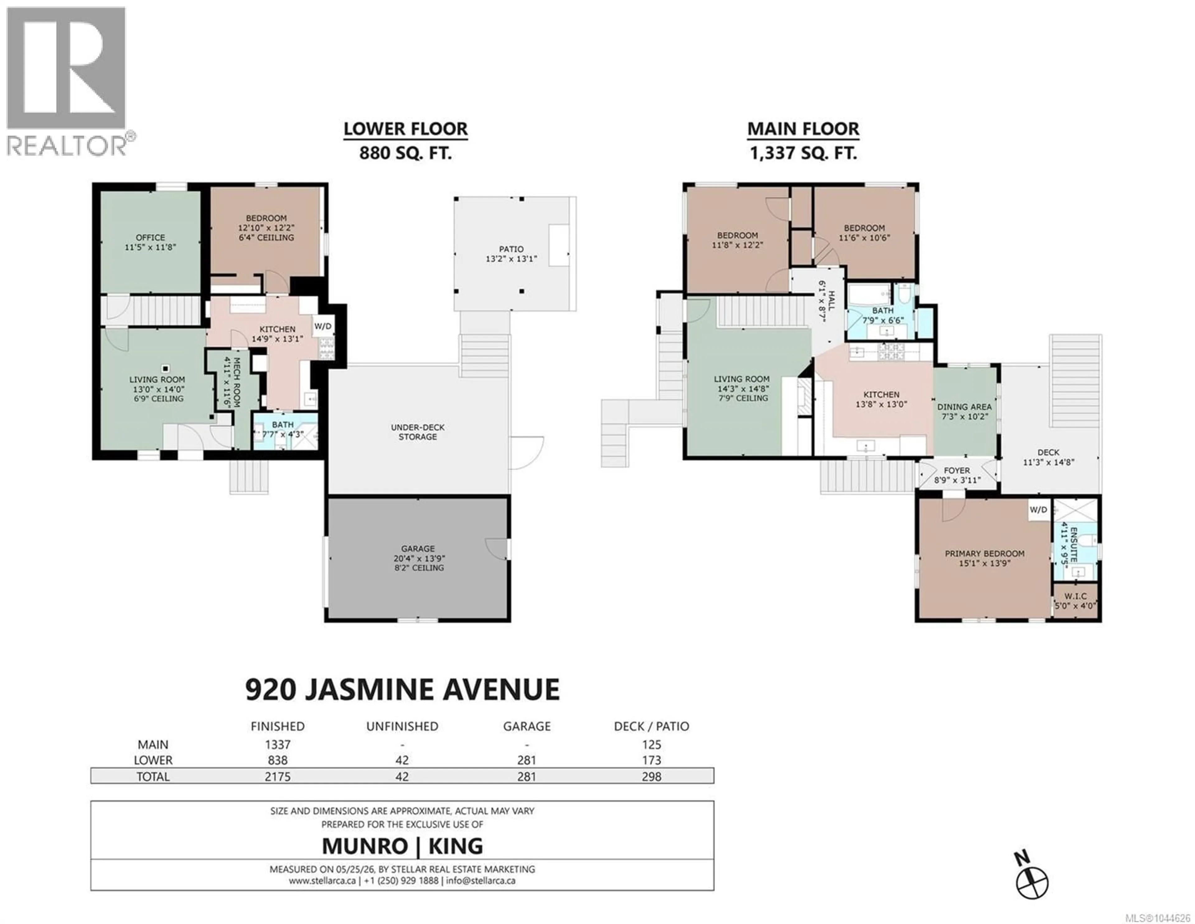 Floor plan for 920 JASMINE AVENUE, Saanich British Columbia V8Z2P2