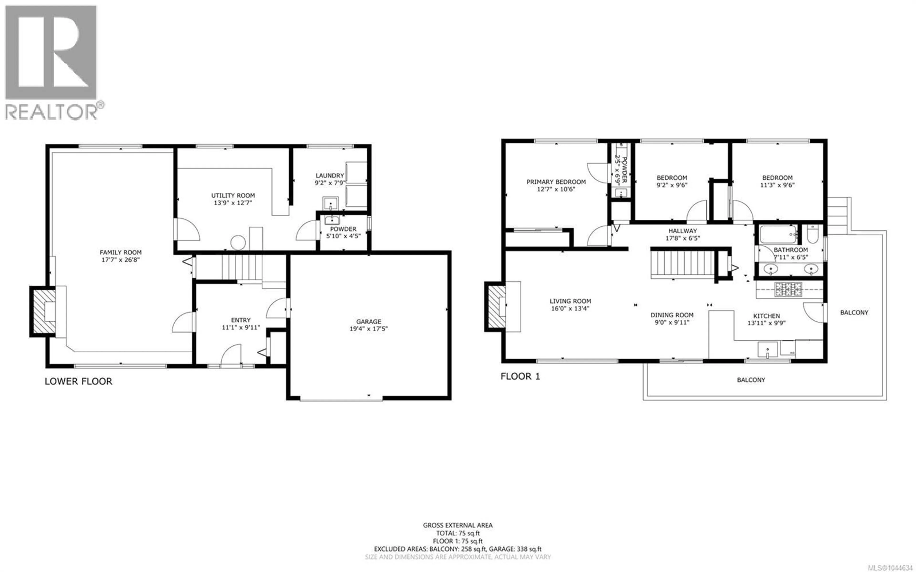 Floor plan for 880 GALERNO ROAD, Campbell River British Columbia V9W5J4