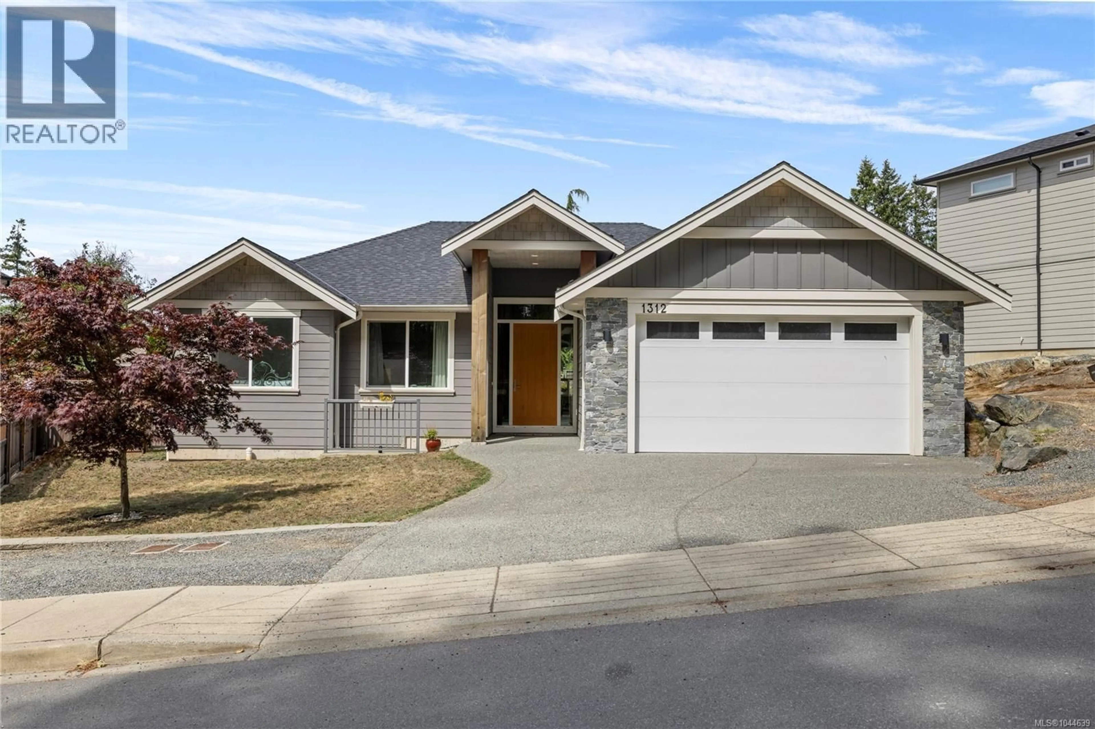 Home with vinyl exterior material, street for 1312 LANGARA DRIVE, Nanaimo British Columbia V9R6A8