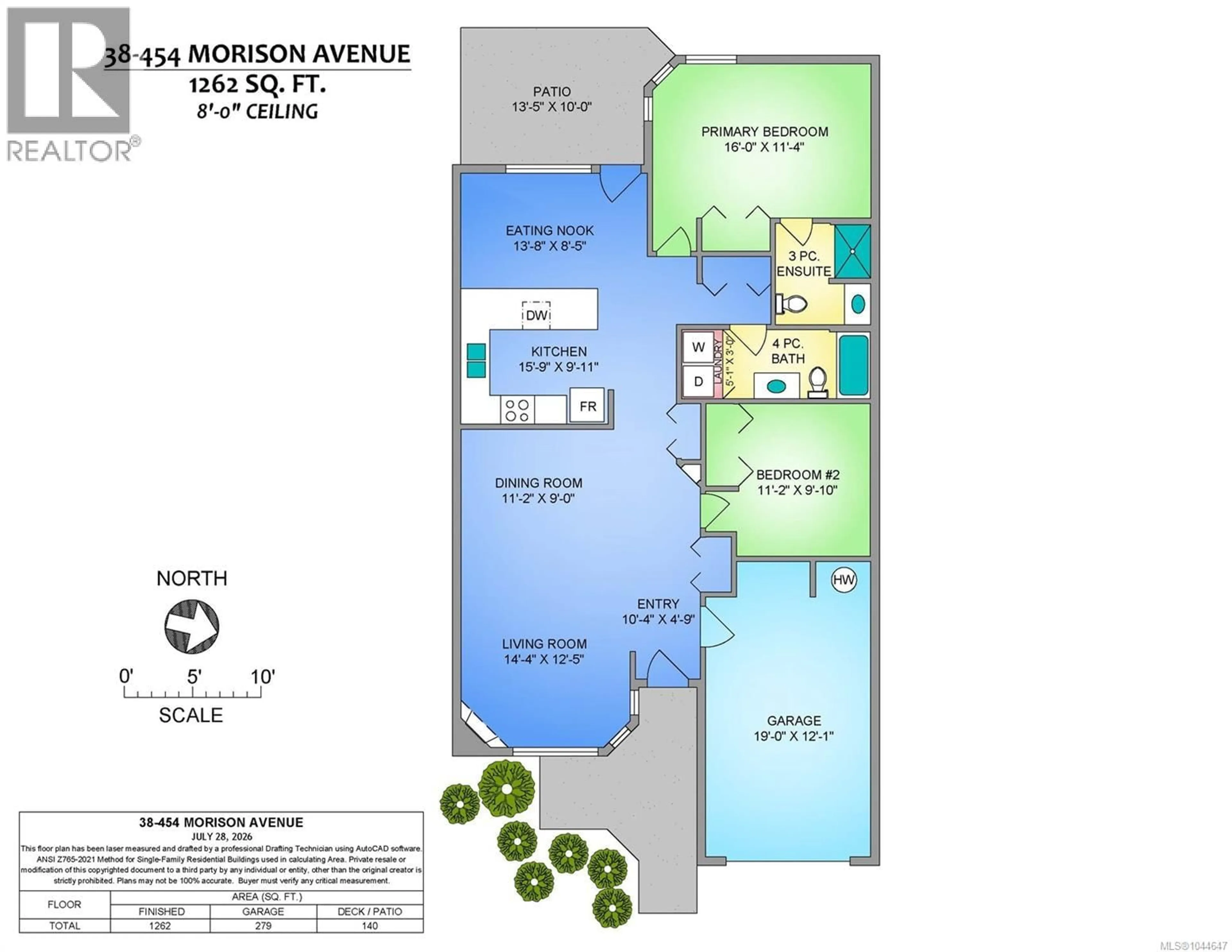 Floor plan for 38 - 454 MORISON AVENUE, Parksville British Columbia V9P2M6