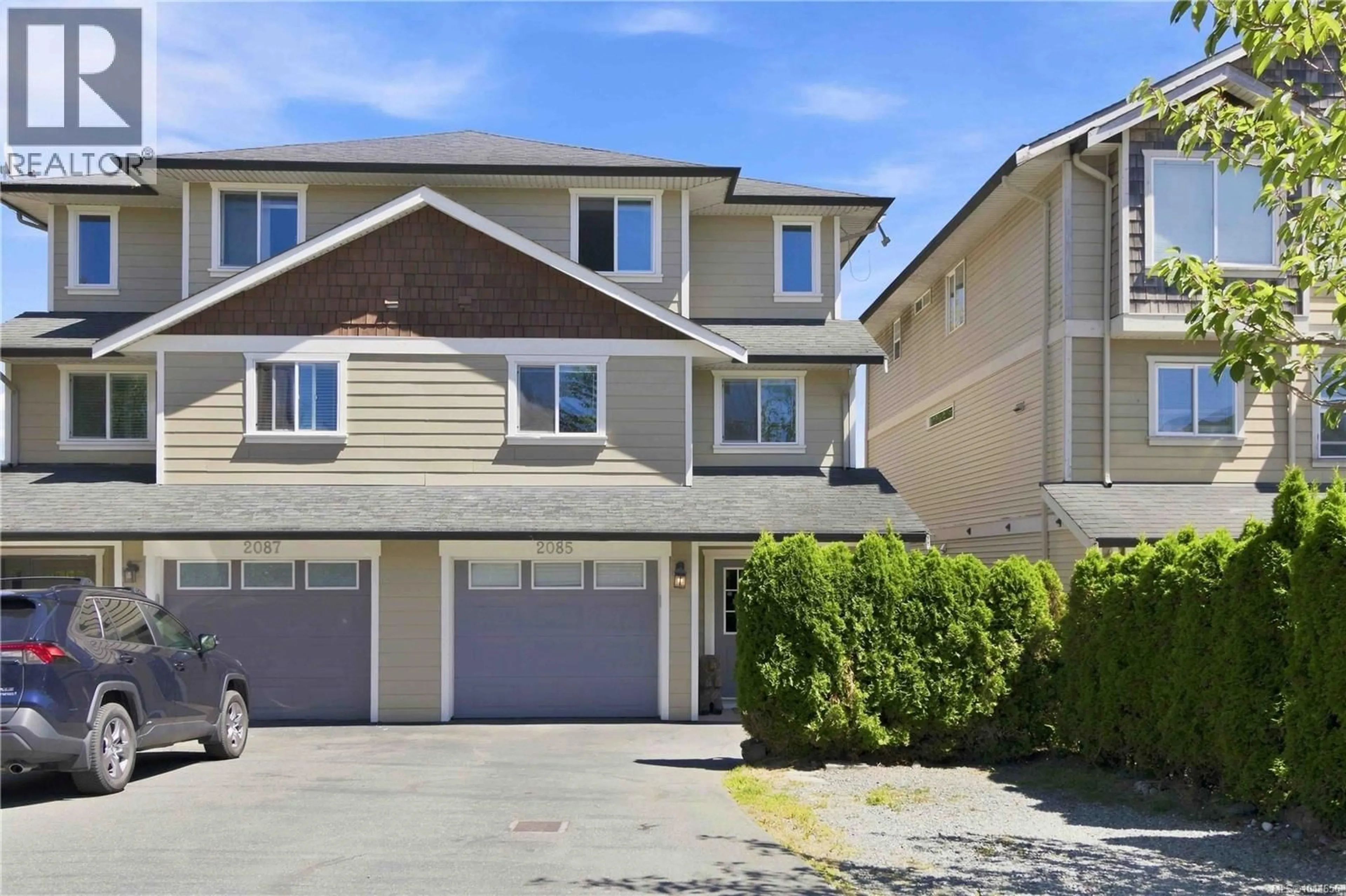 Home with vinyl exterior material, street for 2085 SOLENT ROAD NORTH, Sooke British Columbia V9Z0Z1