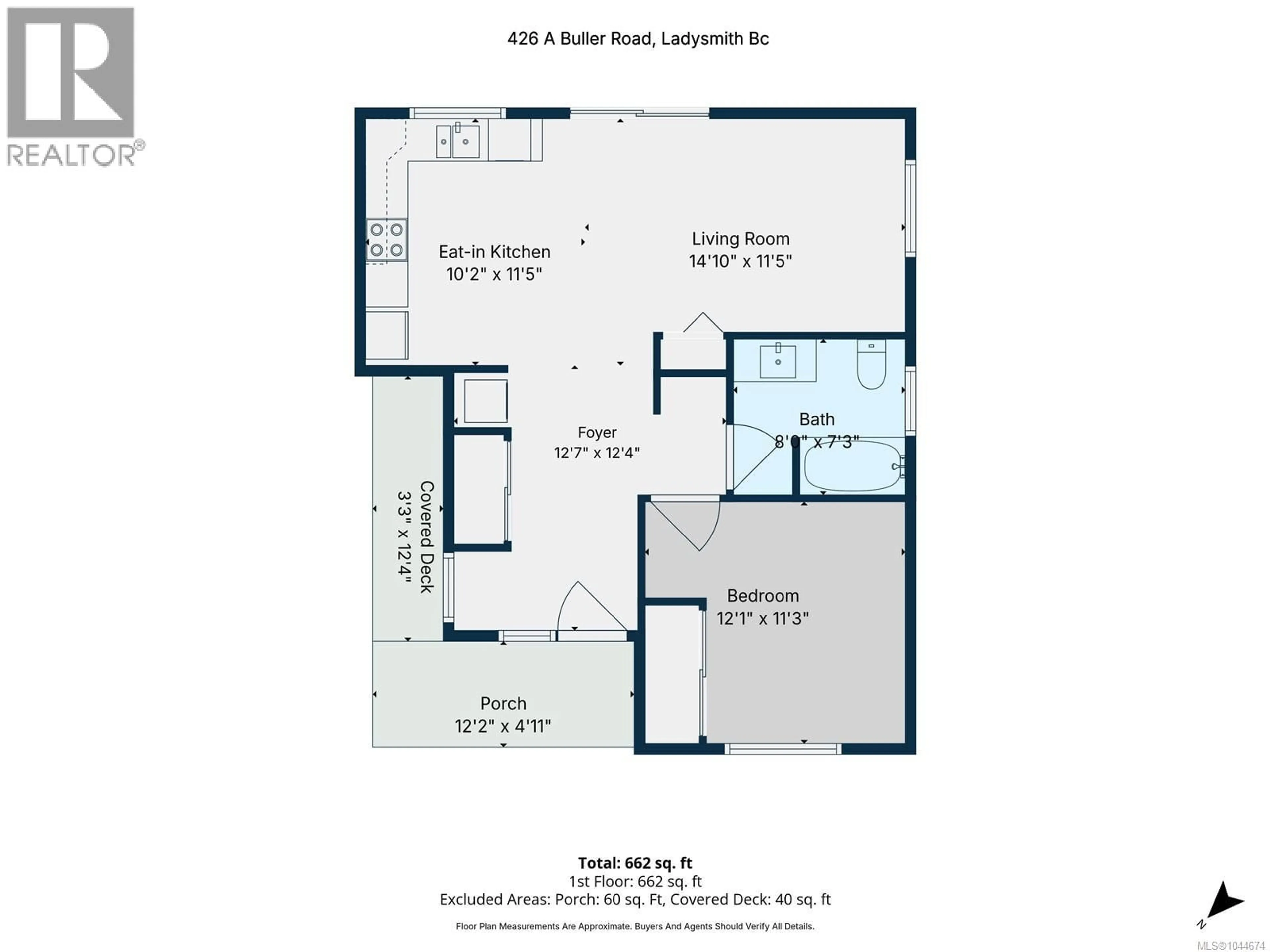 Floor plan for 426 & 426A BULLER STREET, Ladysmith British Columbia V9G1T4
