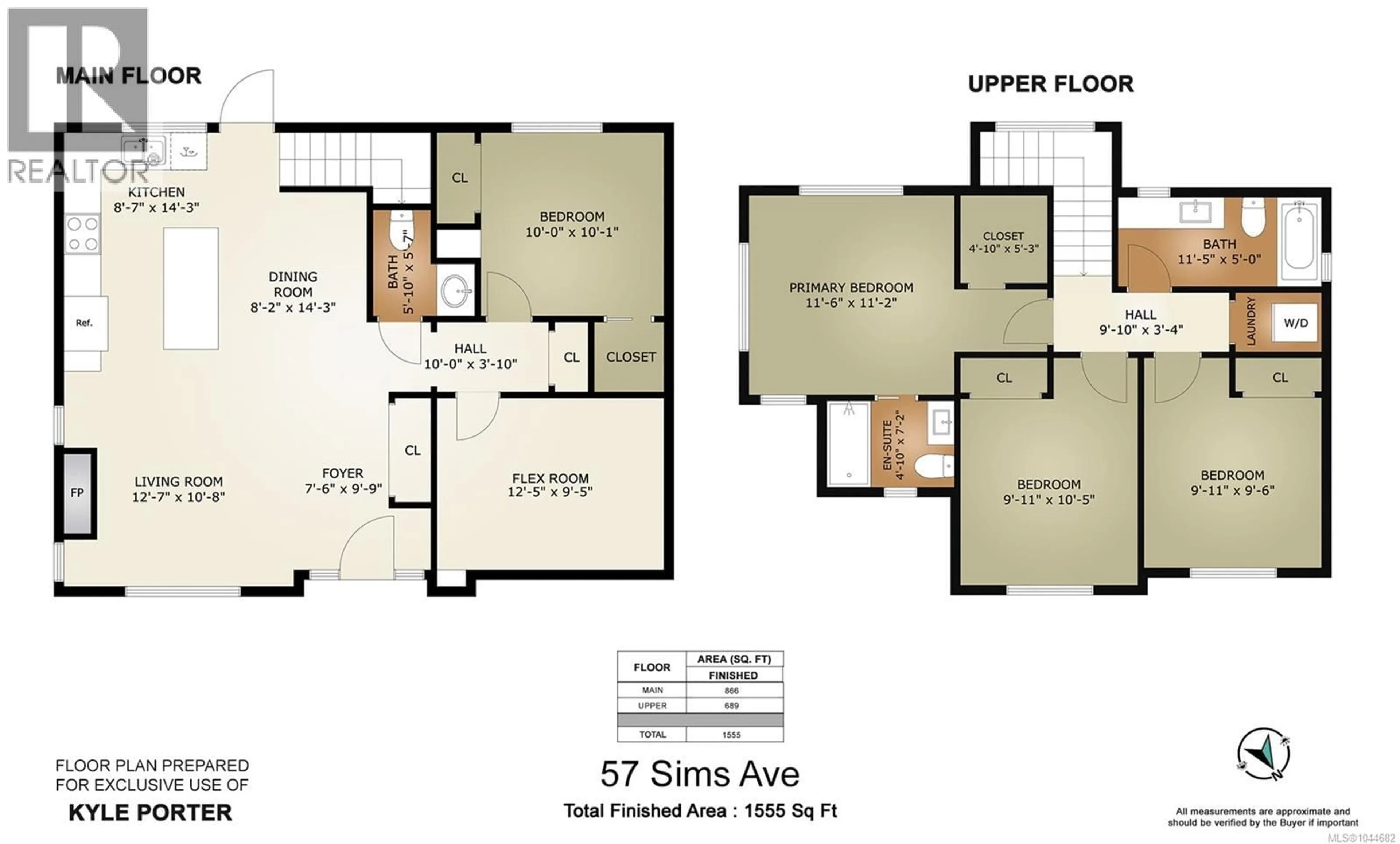 Floor plan for 57 SIMS AVENUE, Saanich British Columbia V8Z1J9