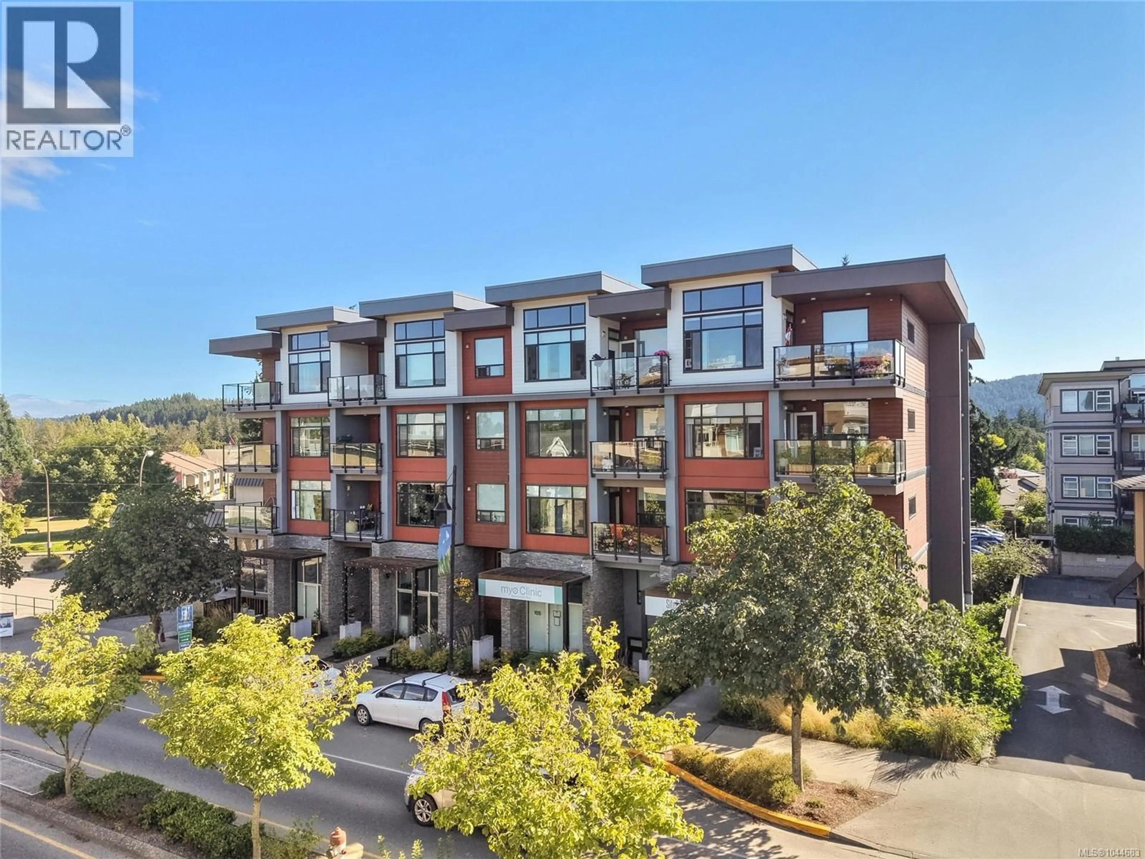 A pic from outside/outdoor area/front of a property/back of a property/a pic from drone, unknown for 307 - 7162 WEST SAANICH ROAD, Central Saanich British Columbia V8M1P6