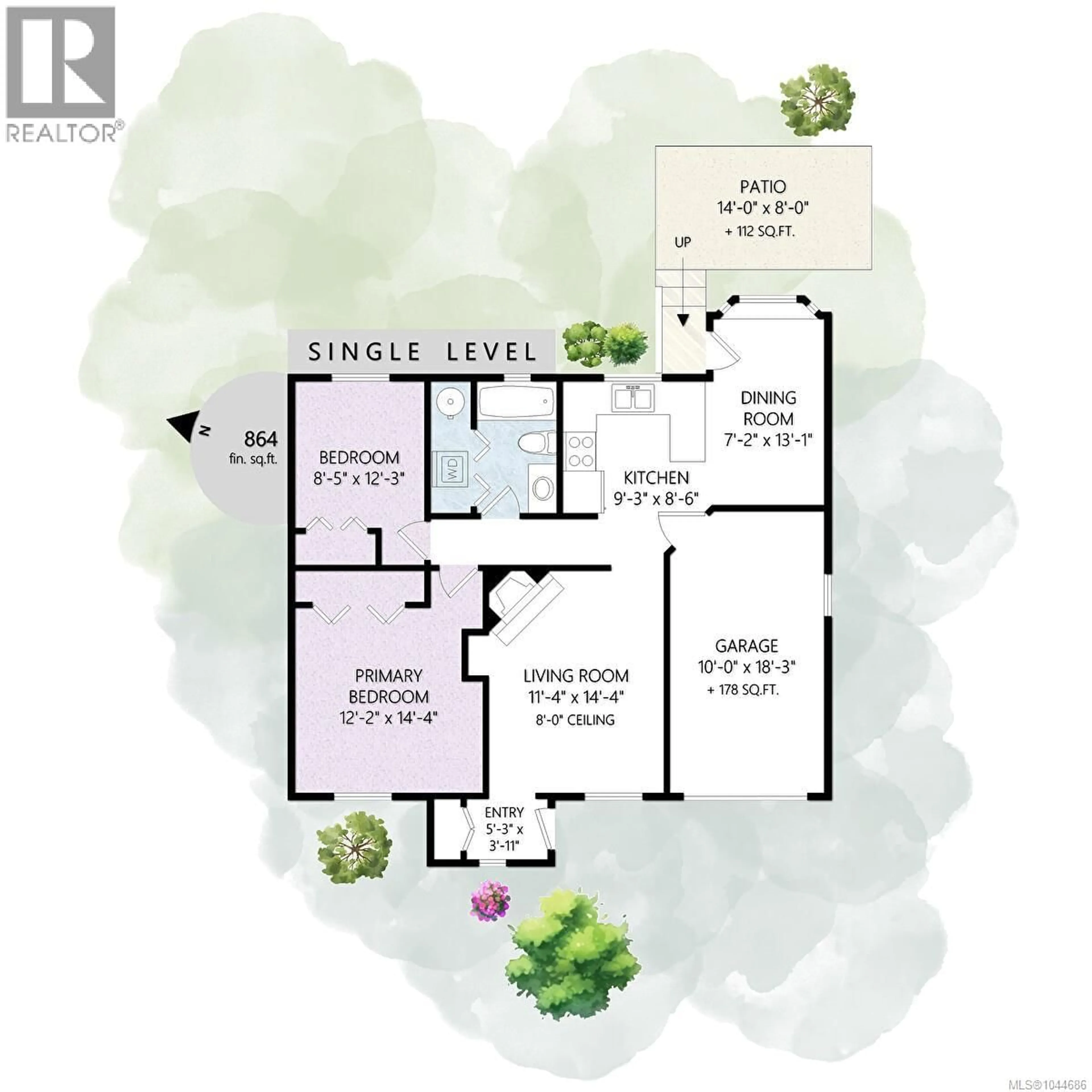 Floor plan for A-1143 MUNRO STREET, Esquimalt British Columbia V9A5P3