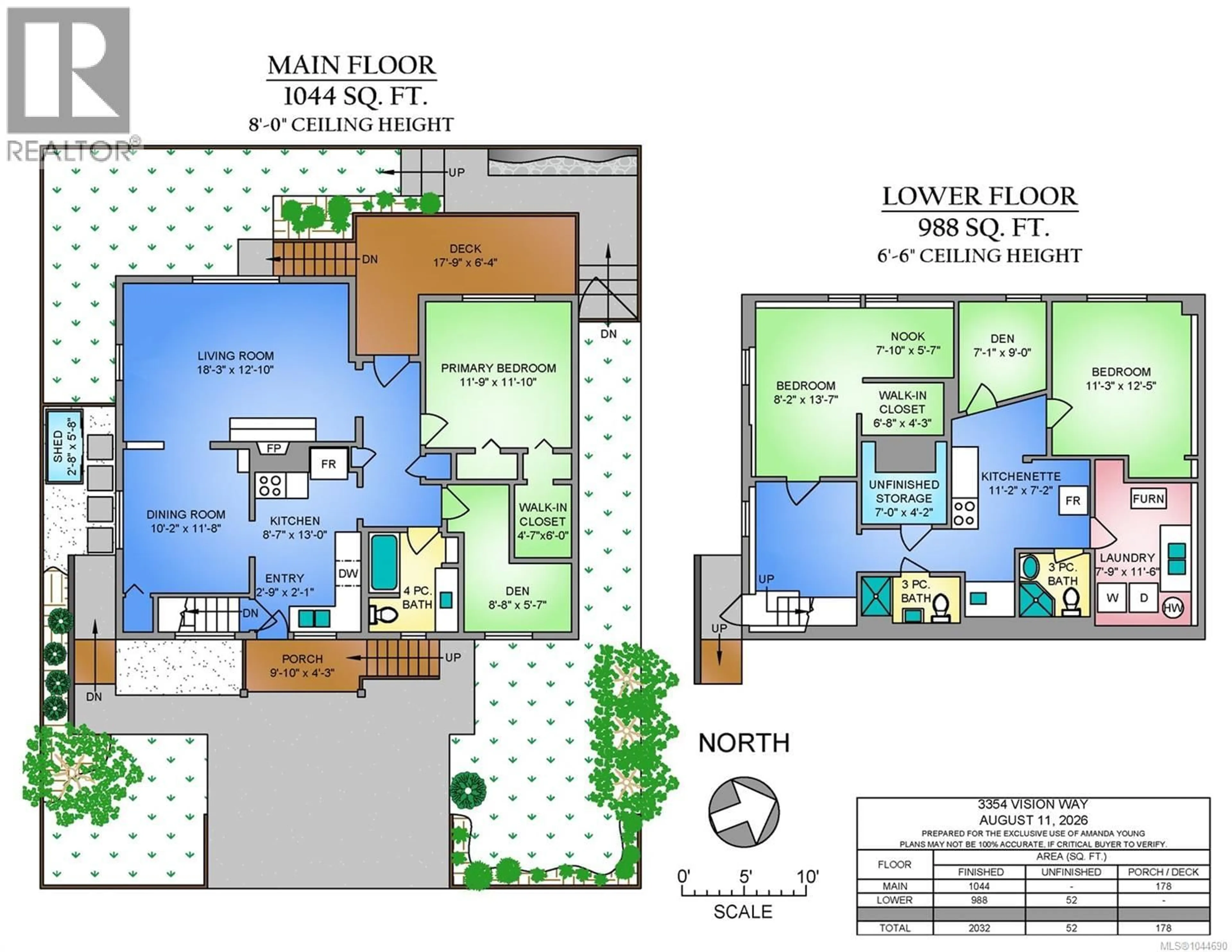 Floor plan for 3354 VISION WAY, Langford British Columbia V9C0E4
