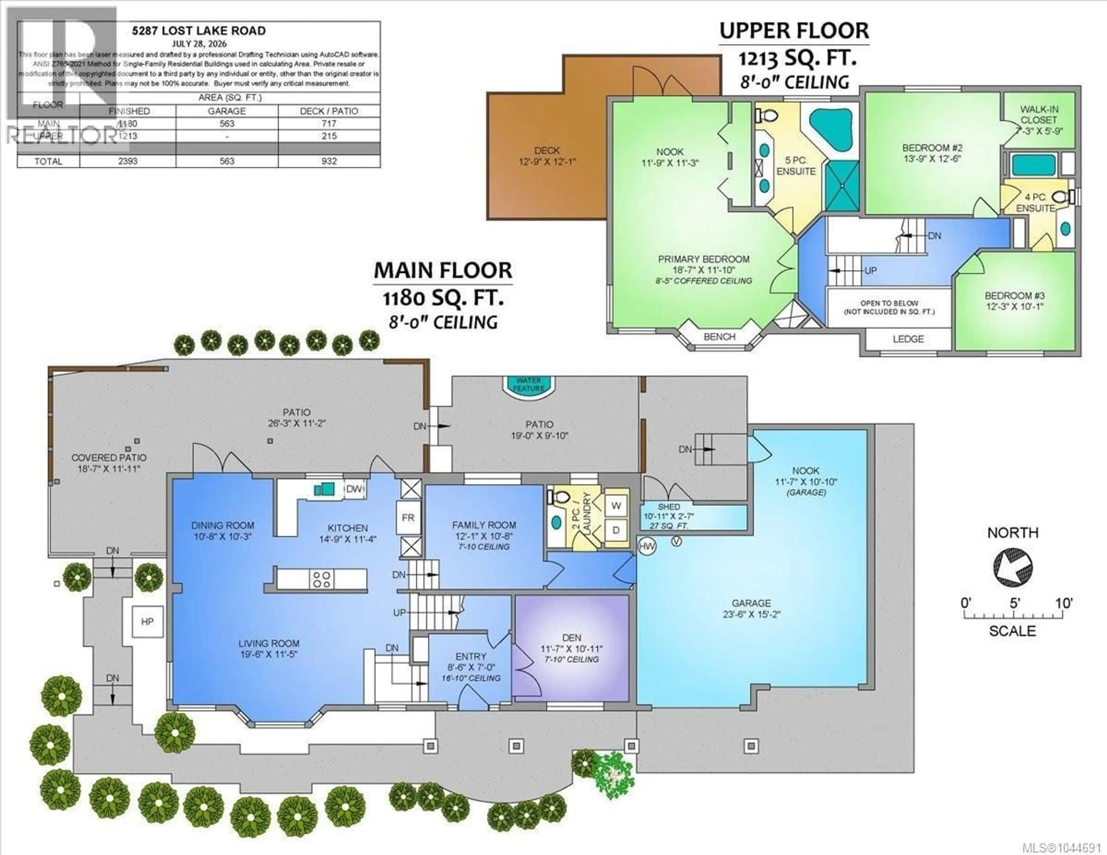 Floor plan for 5287 LOST LAKE ROAD, Nanaimo British Columbia V9T5E6