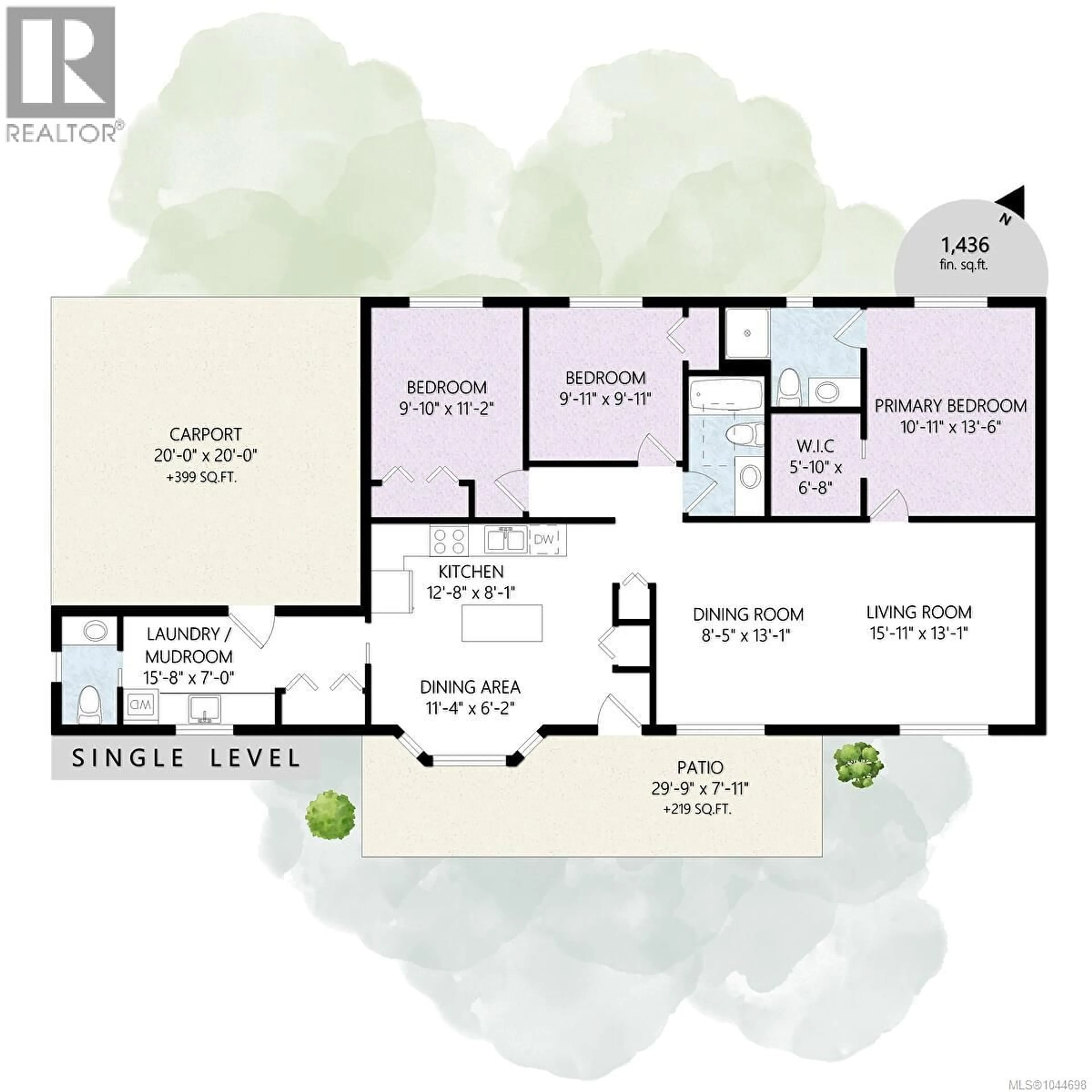 Floor plan for 4005 ROWE ROAD, Duncan British Columbia V9L6T1