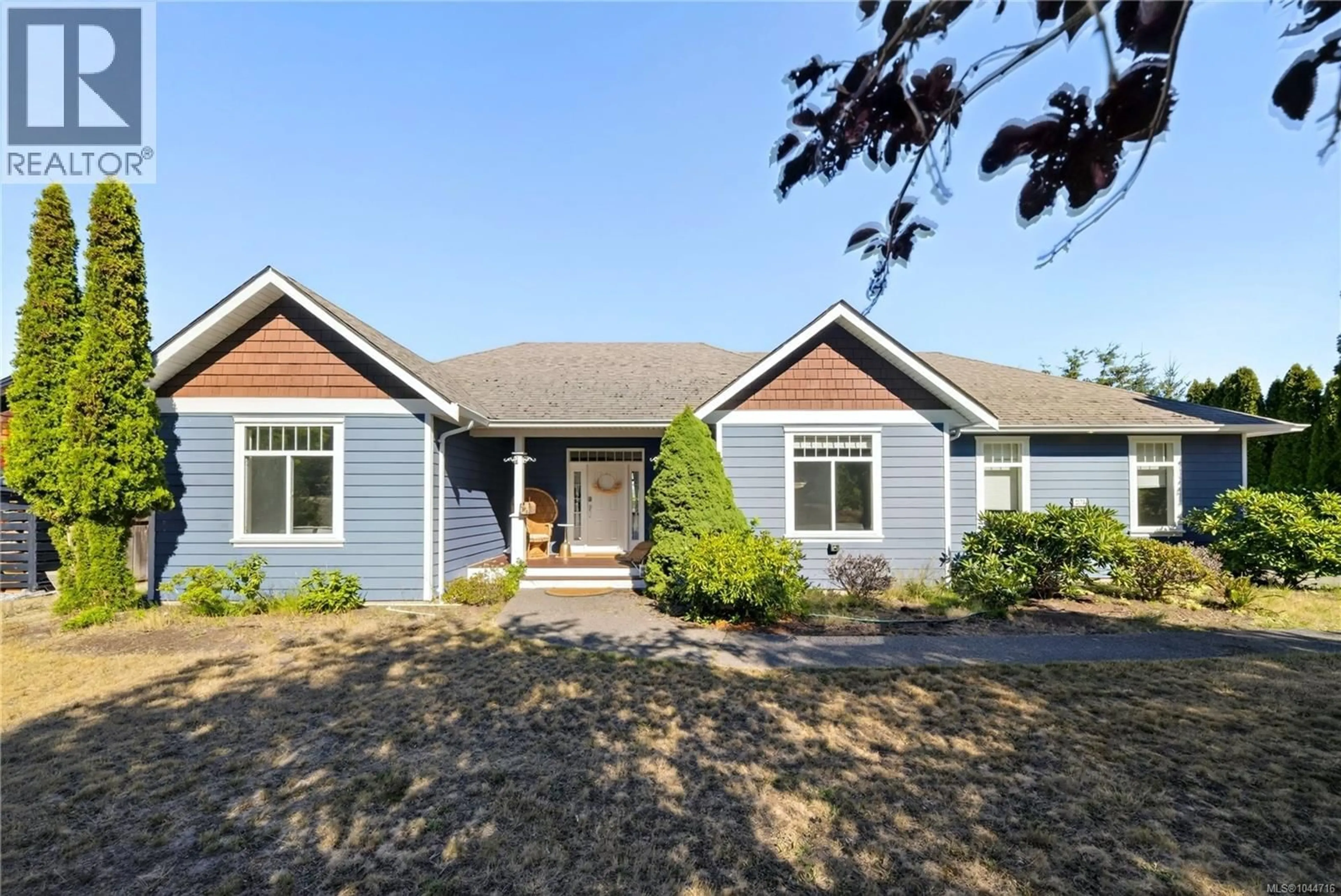 Home with vinyl exterior material, street for 2170 WILDFLOWER ROAD, Shawnigan Lake British Columbia V8H2G1