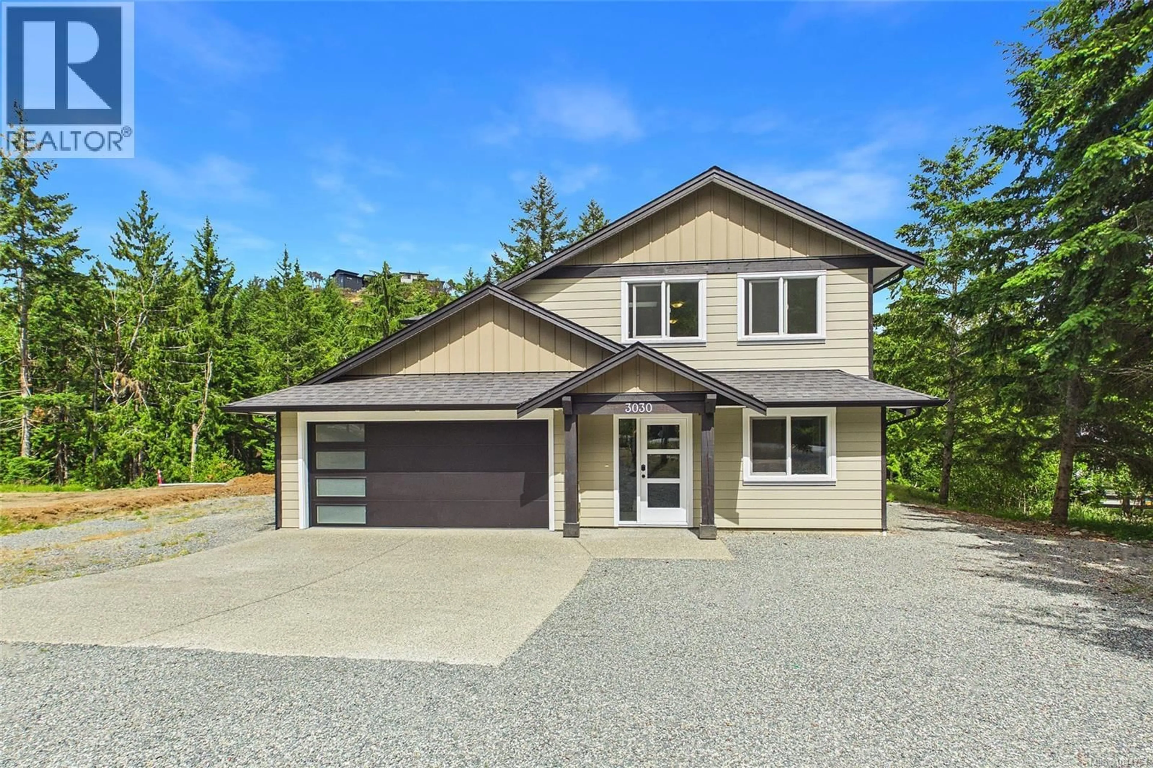 Home with vinyl exterior material, street for 3030 GREGSON ROAD, Nanaimo British Columbia V9R6W8
