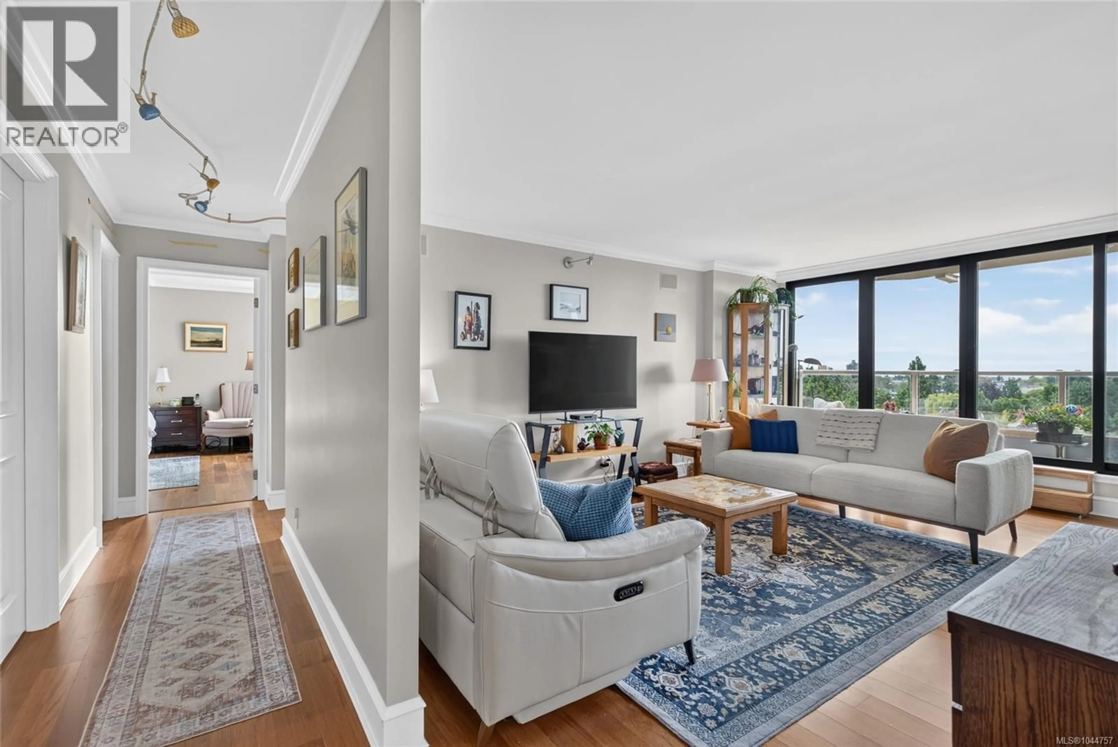 Living room with furniture, unknown for 710 - 225 BELLEVILLE STREET, Victoria British Columbia V8V4T9