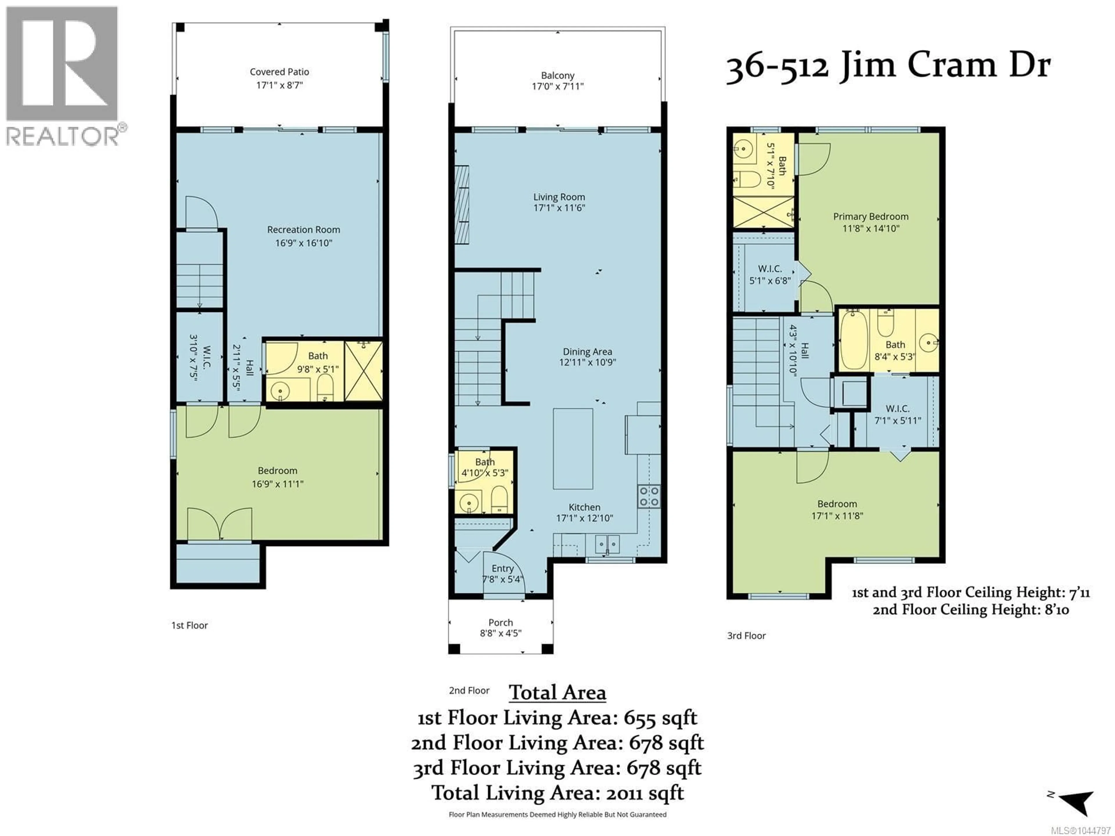 Floor plan for 36 - 512 JIM CRAM DRIVE, Ladysmith British Columbia V9G0B1