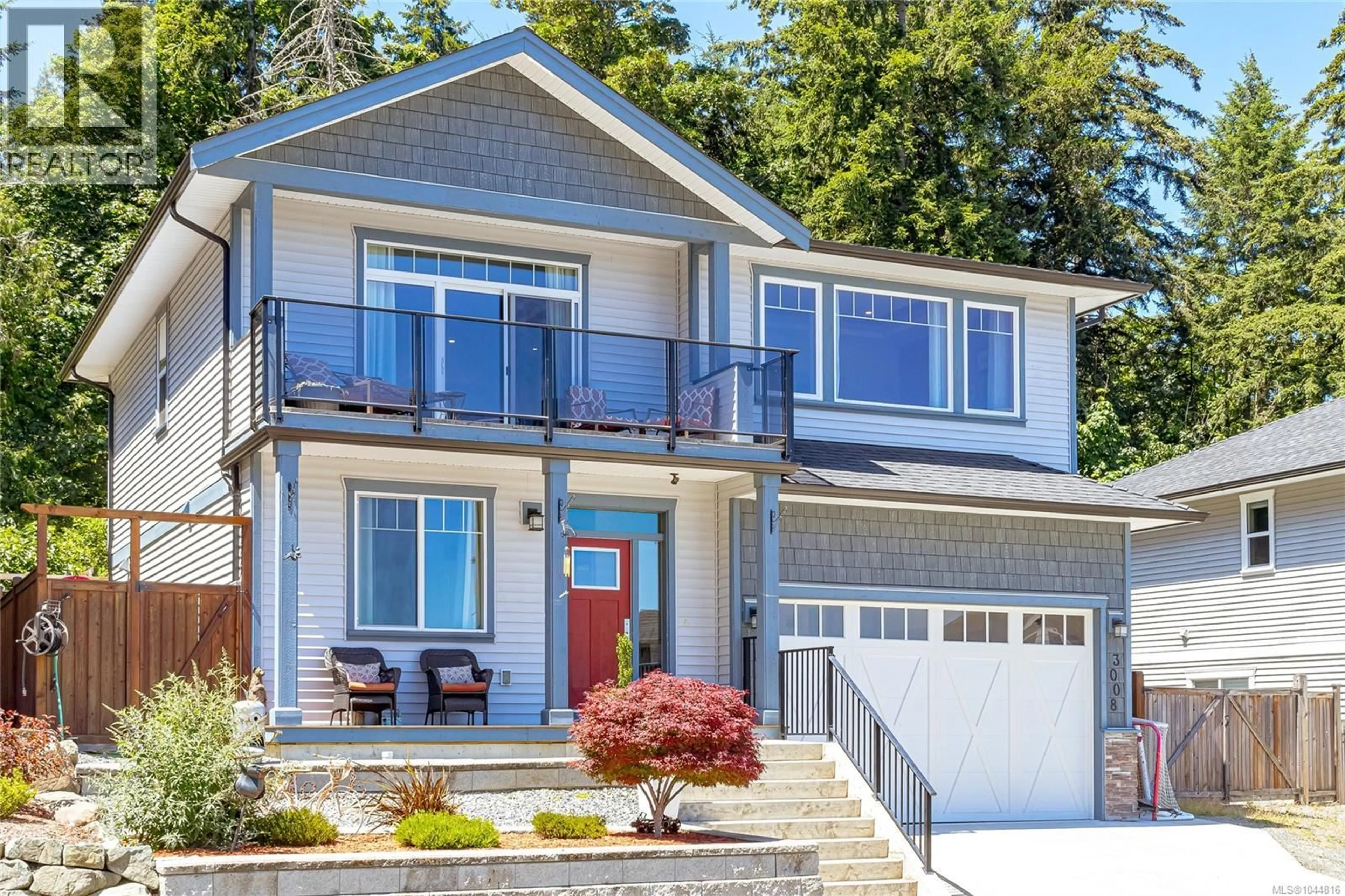 Home with vinyl exterior material, street for 3008 CATALINA WAY, Chemainus British Columbia V0R1K2