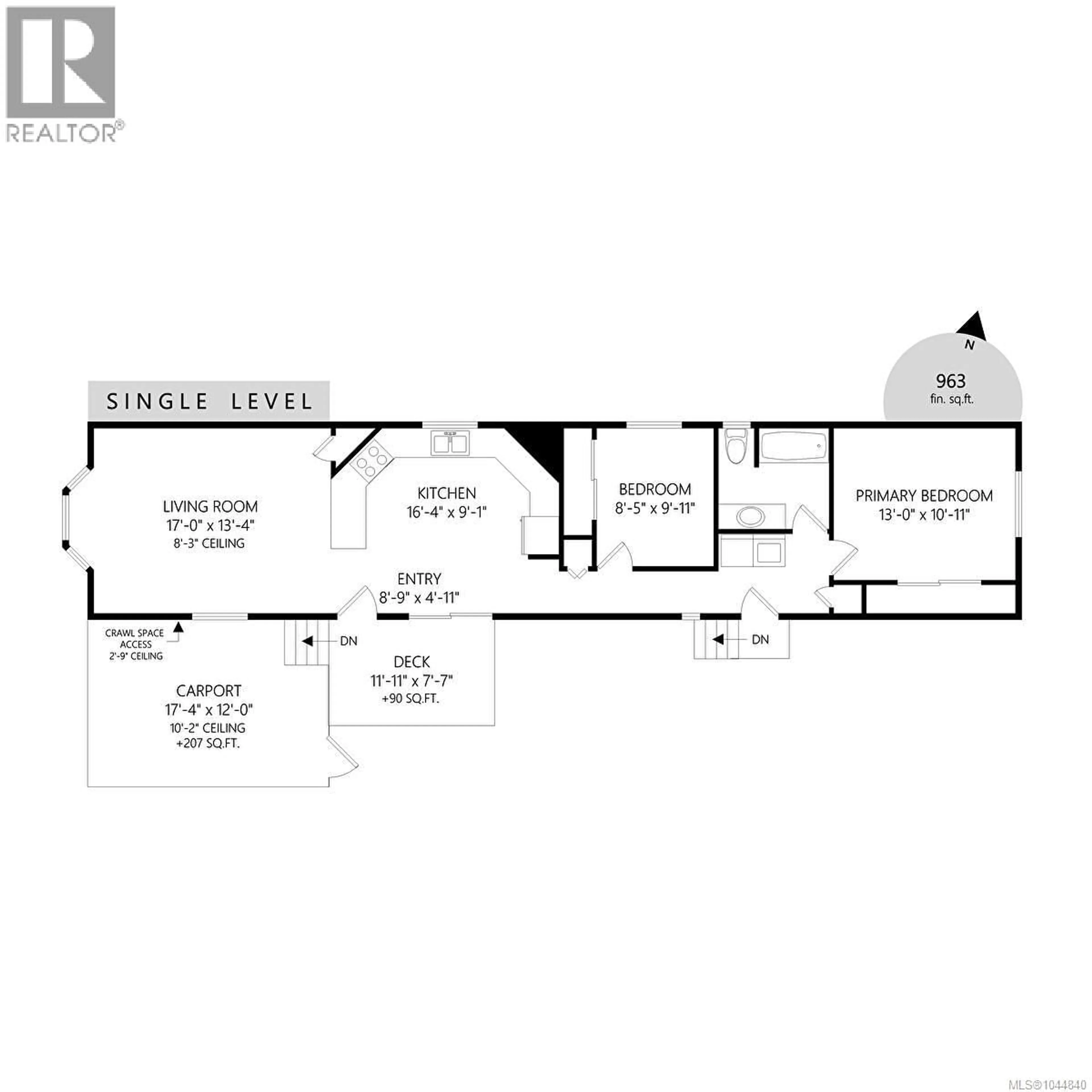 Floor plan for 23 - 7583 CENTRAL SAANICH ROAD, Central Saanich British Columbia V8M2B6