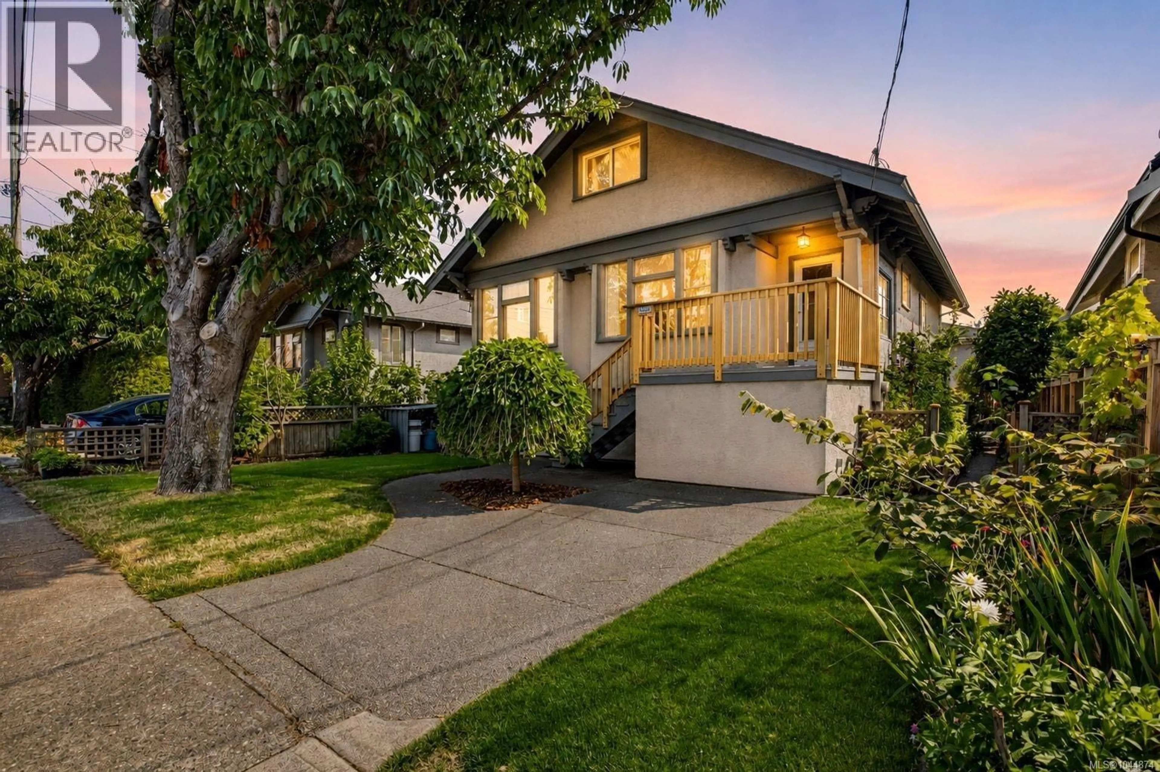 Home with vinyl exterior material, street for 2449 OREGON AVENUE, Victoria British Columbia V8R3V8