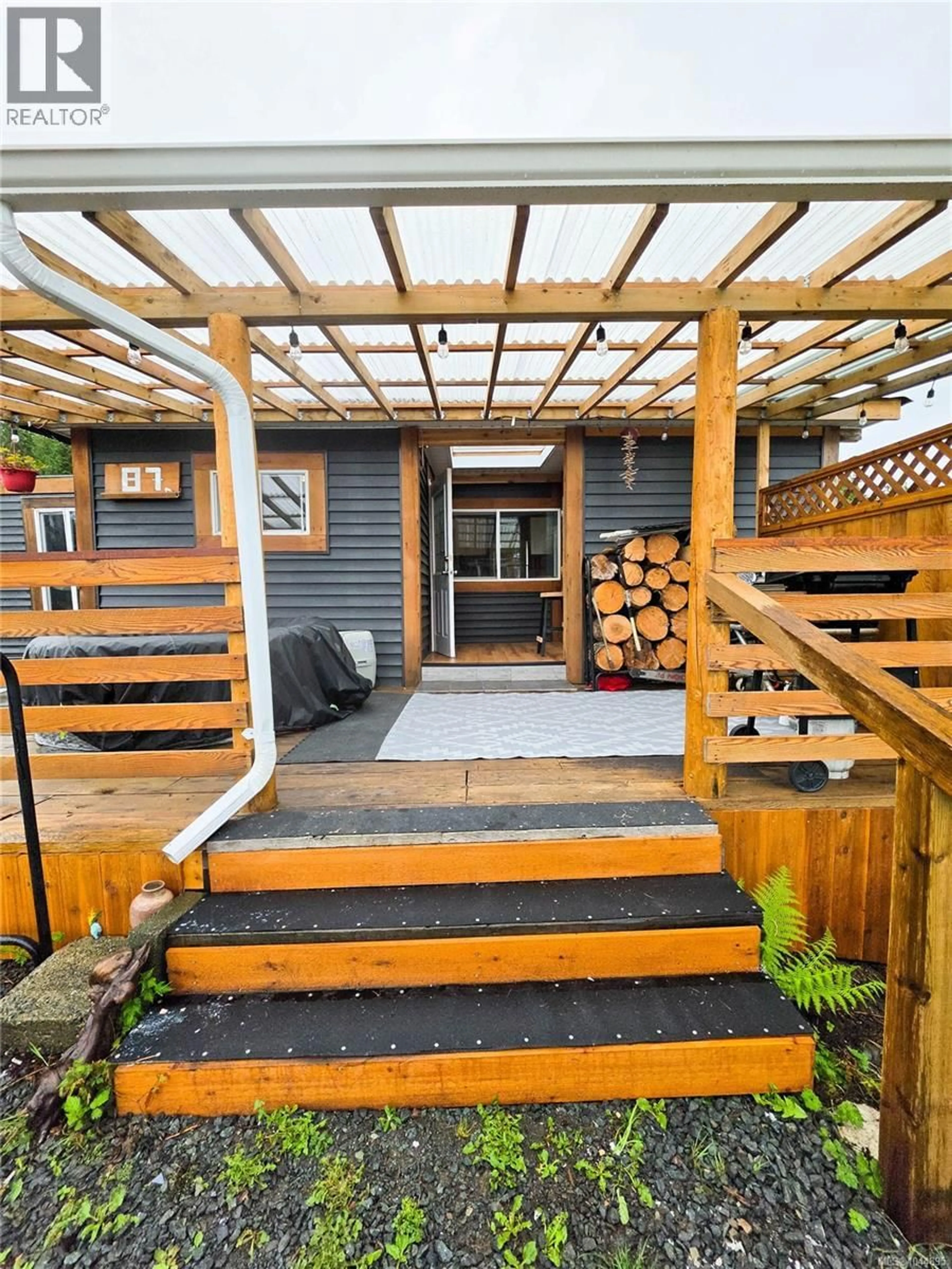 Patio, street for 87 - 5250 BEAVER HARBOUR ROAD, Port Hardy British Columbia V0N2P0