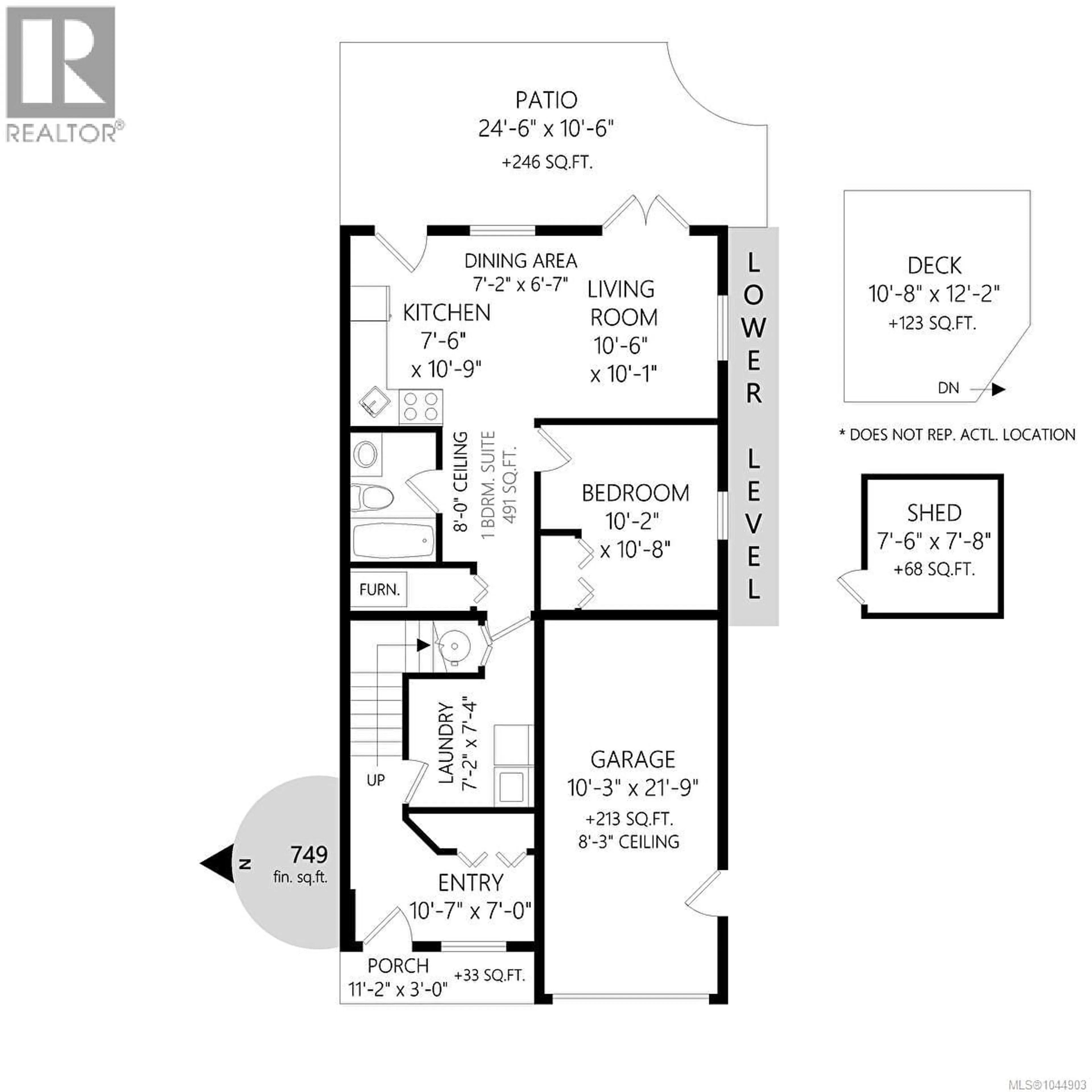 Floor plan for 6011 STONERIDGE ROAD, Duncan British Columbia V9L0B1