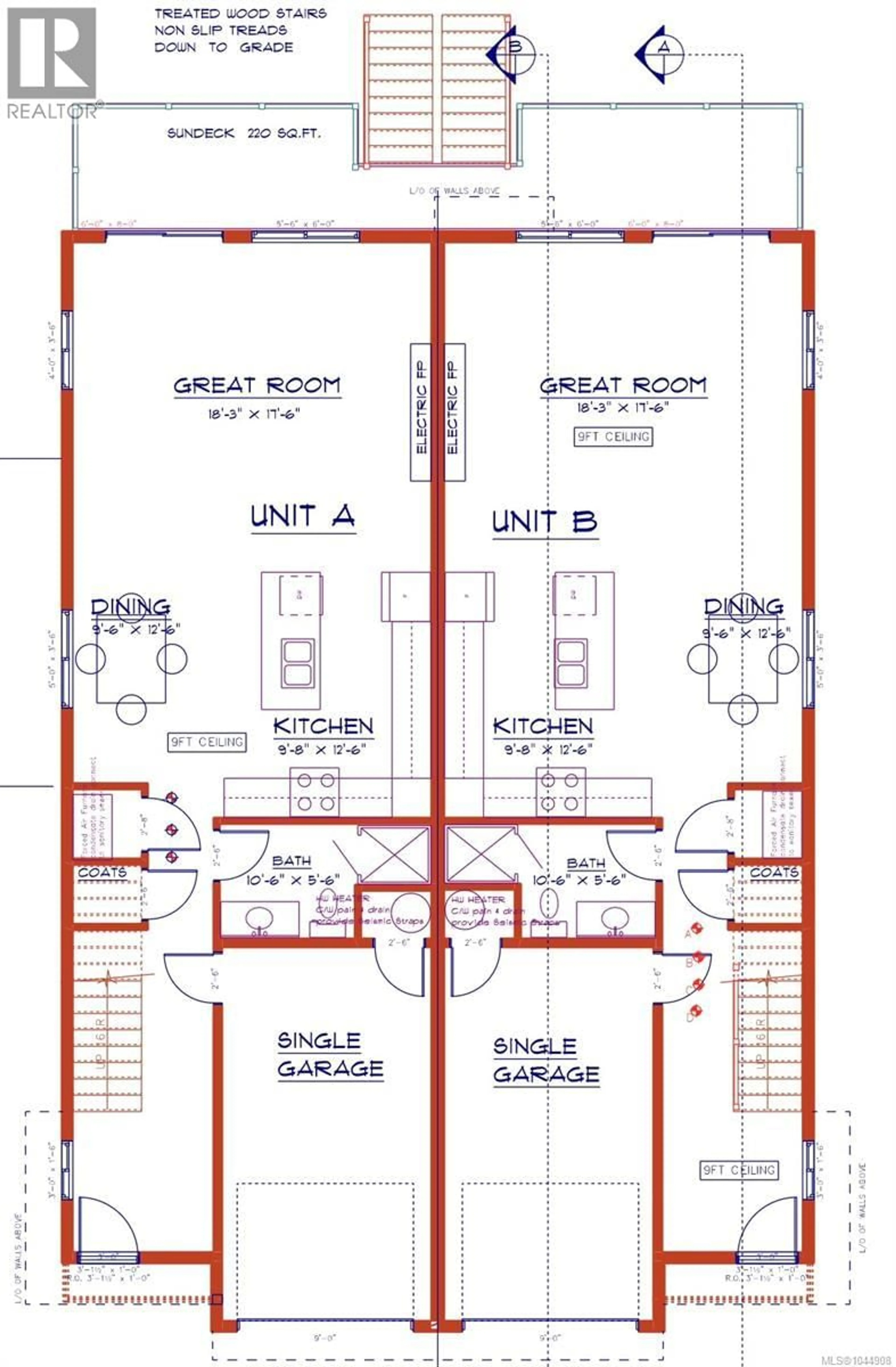 Floor plan for 2306 SPARROW LANE, Nanaimo British Columbia V9T3R7