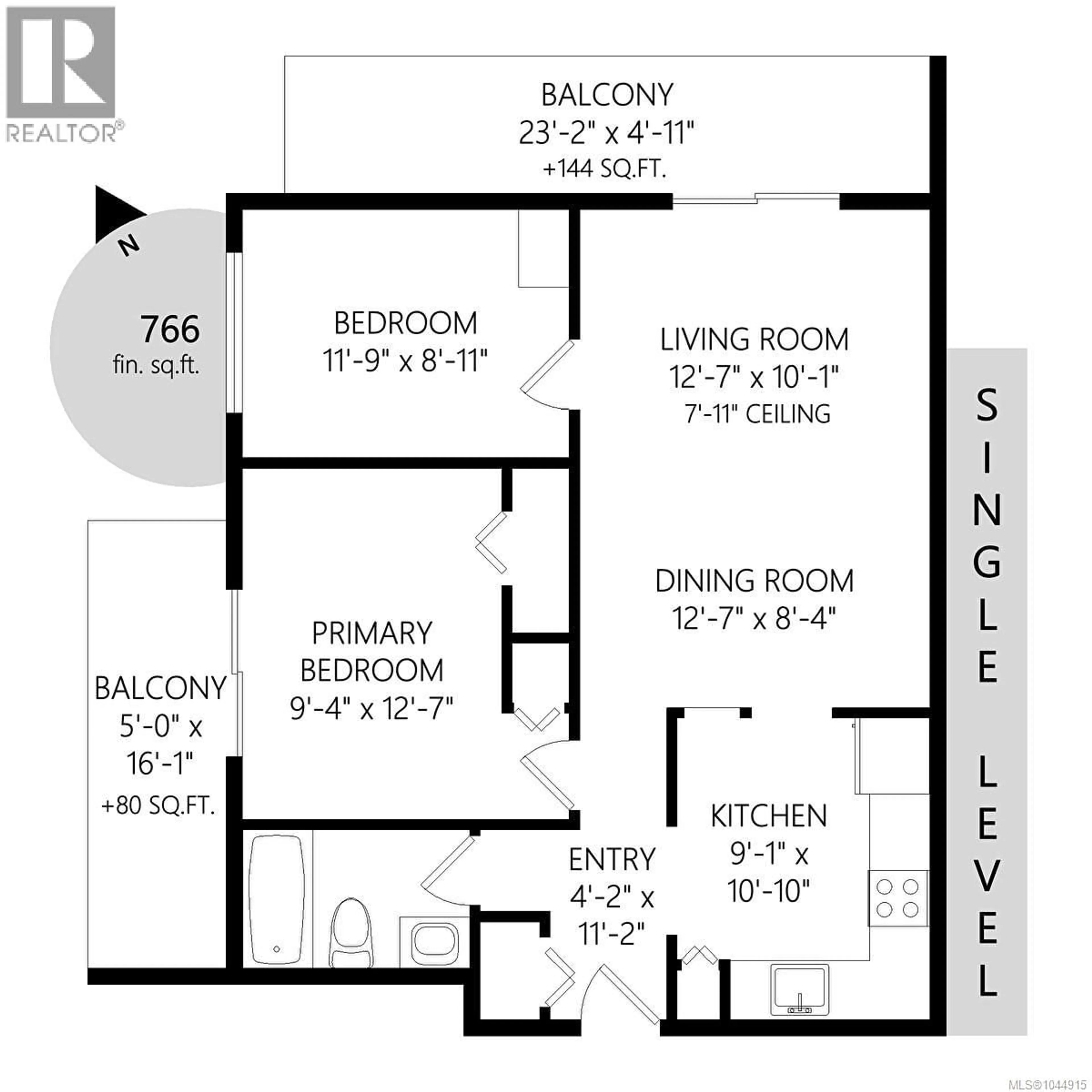 Floor plan for 203 - 3240 GLASGOW AVENUE, Saanich British Columbia V8X1M2