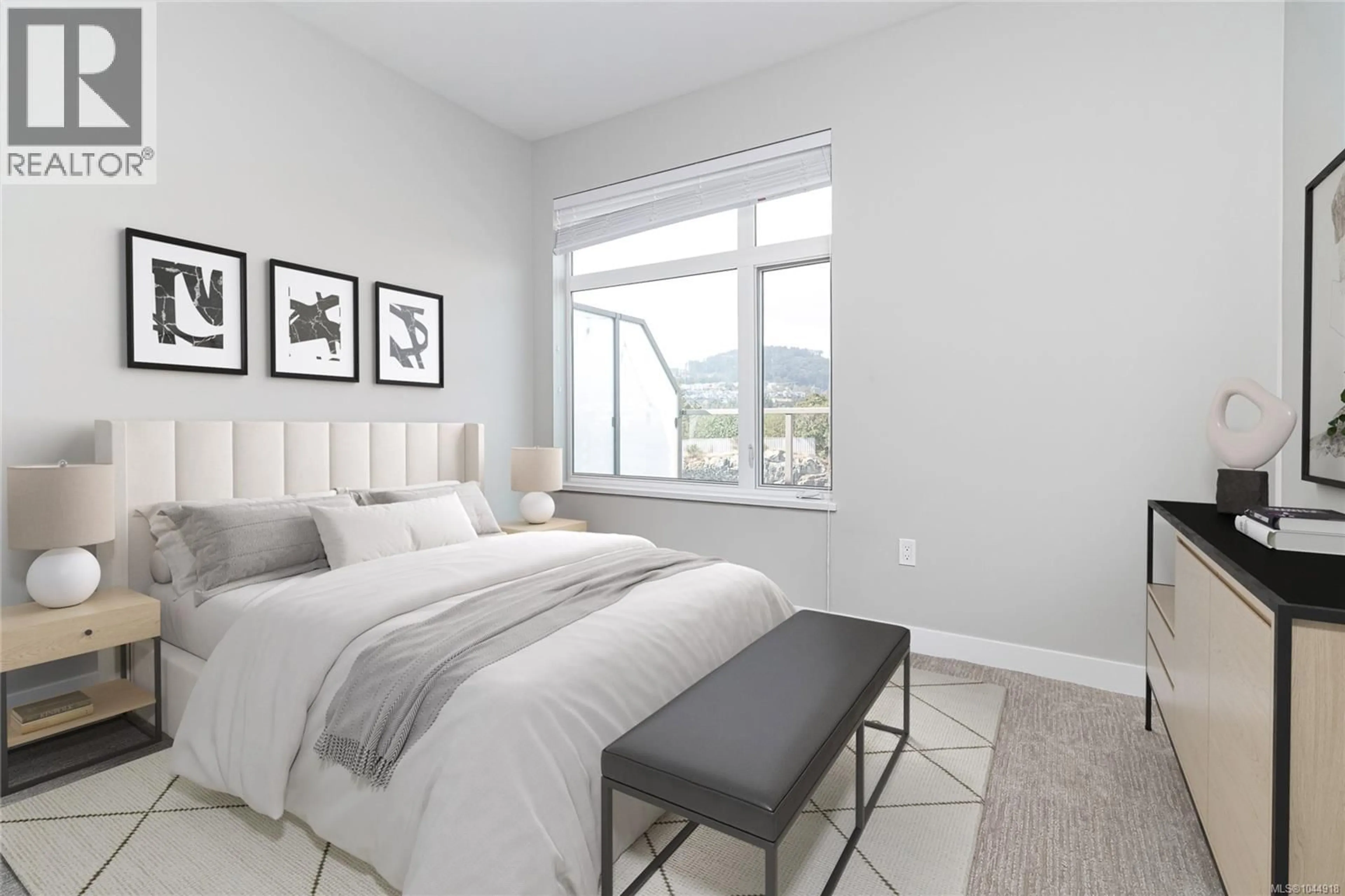Bedroom with bed, unknown for 606 - 967 WHIRLAWAY CRESCENT, Langford British Columbia V9B6W6